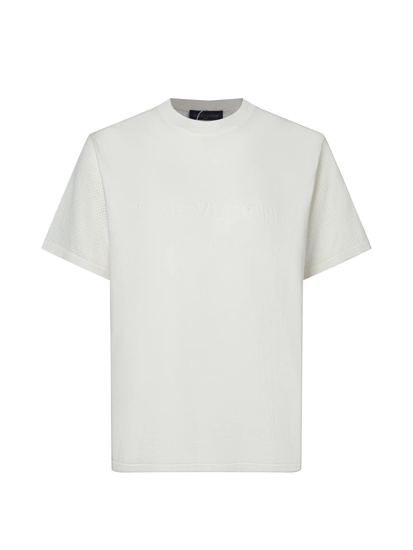 Logo-Embroidered Wool-Blend Knit T-Shirt D15515796