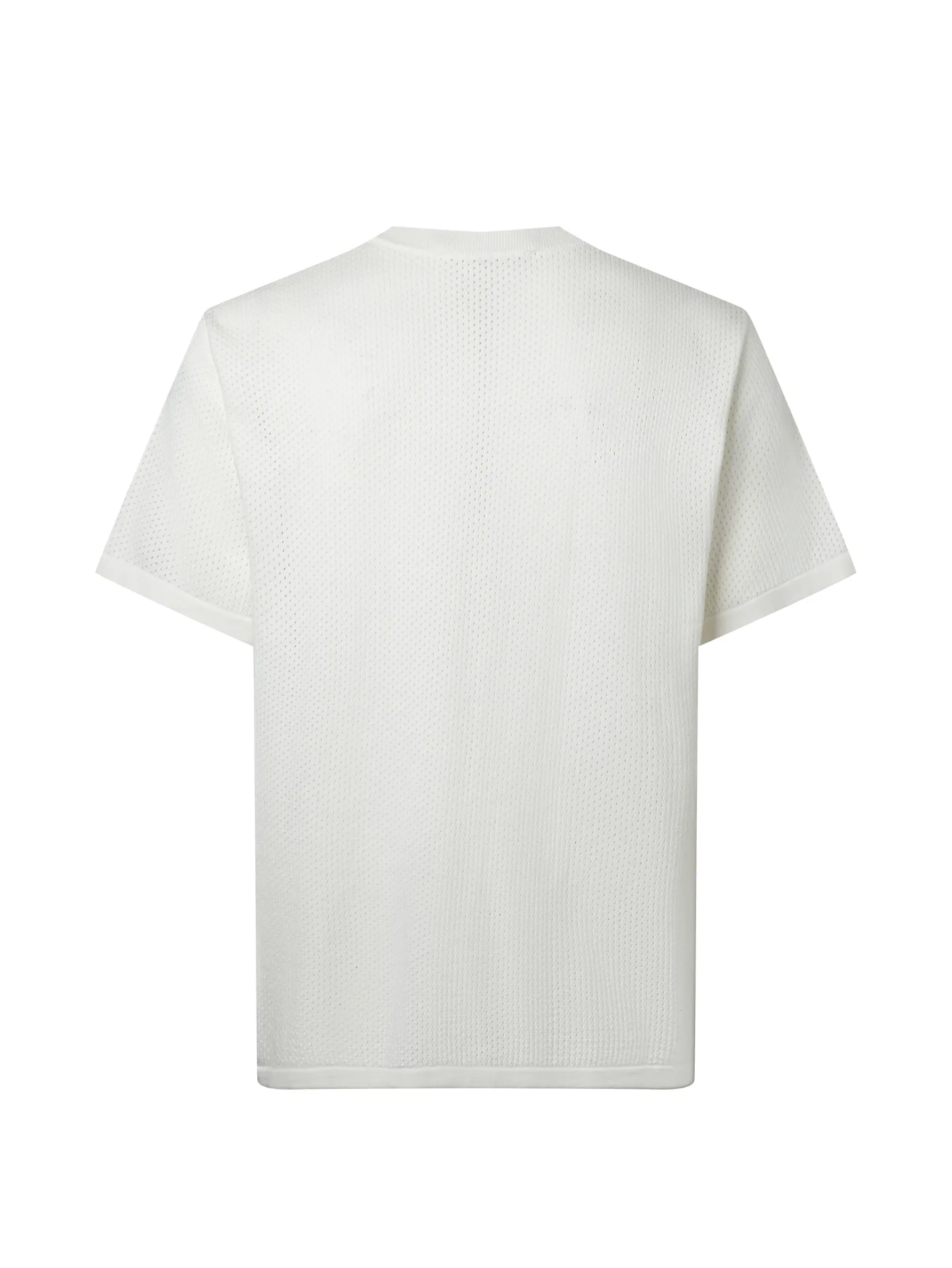 Logo-Embroidered Wool-Blend Knit T-Shirt D15515796 — view 2