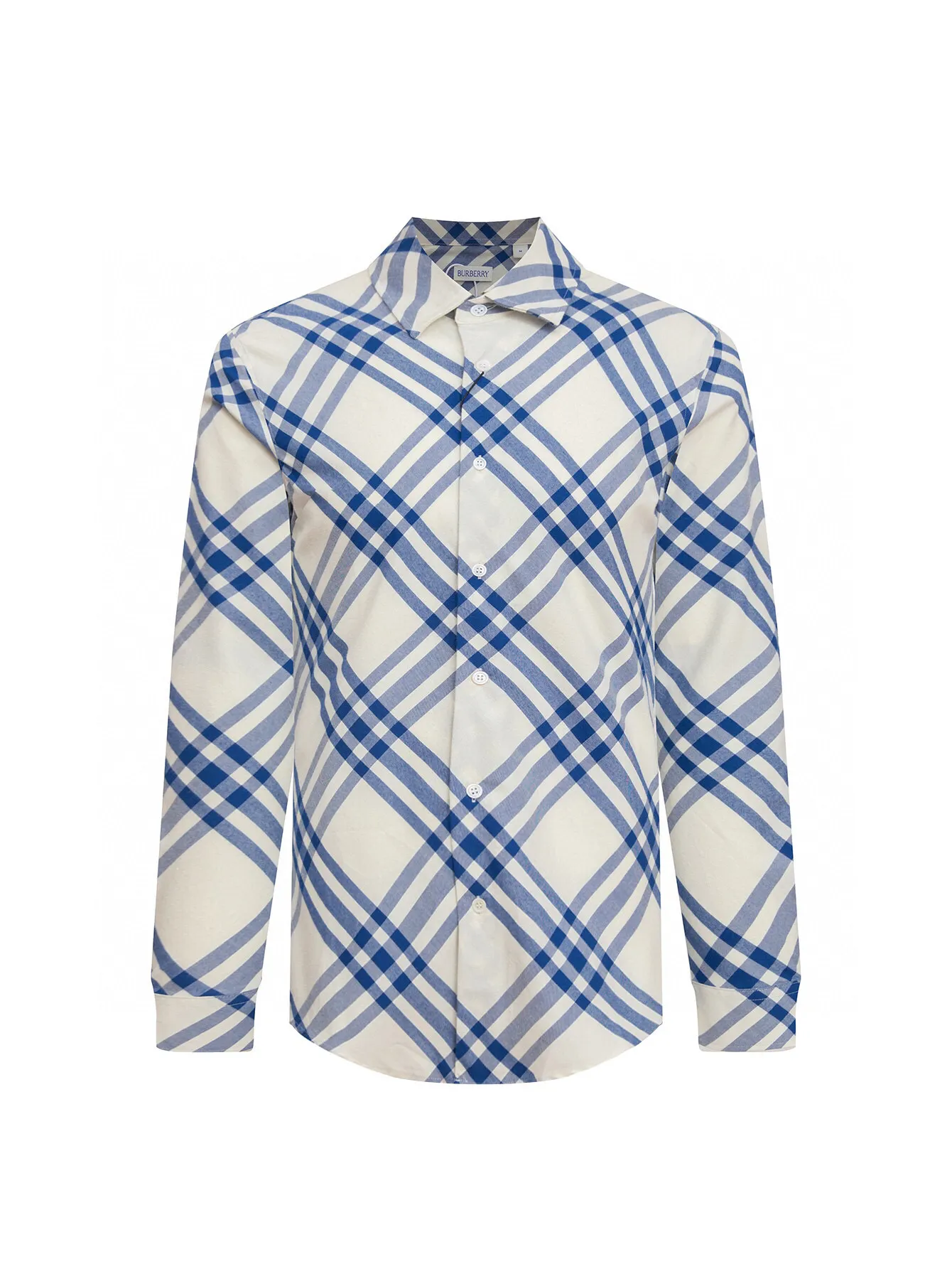 Check Brushed Cotton Long-Sleeve Shirt D15515952
