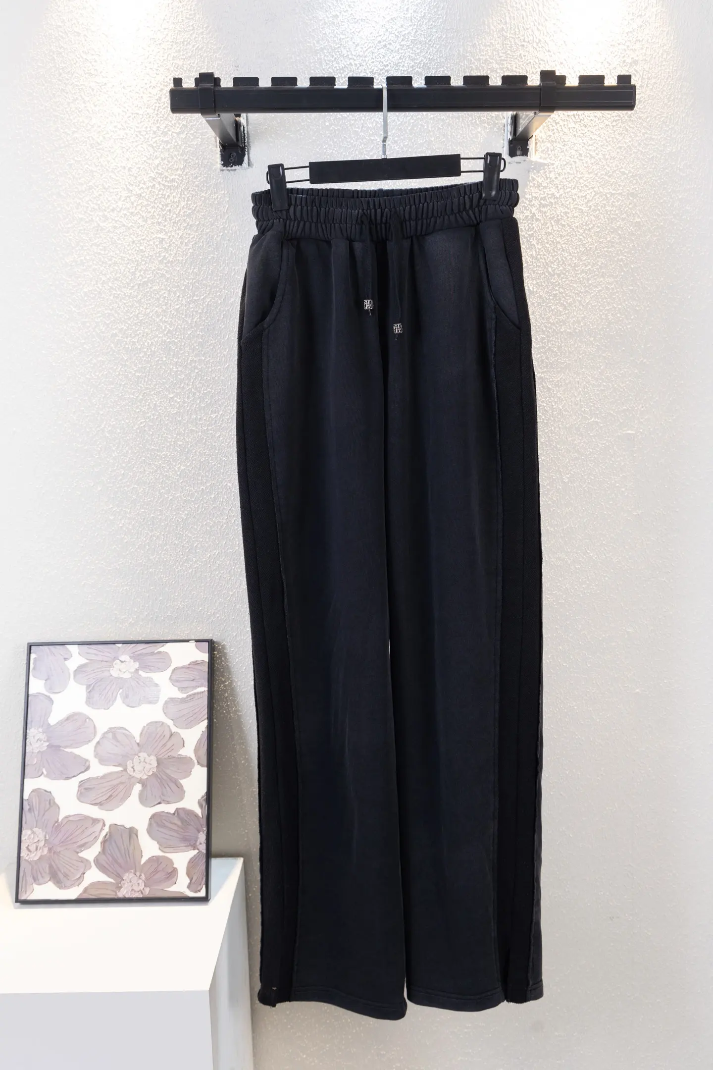 Washed Cotton-Jersey Straight-Leg Sweatpants D15812245