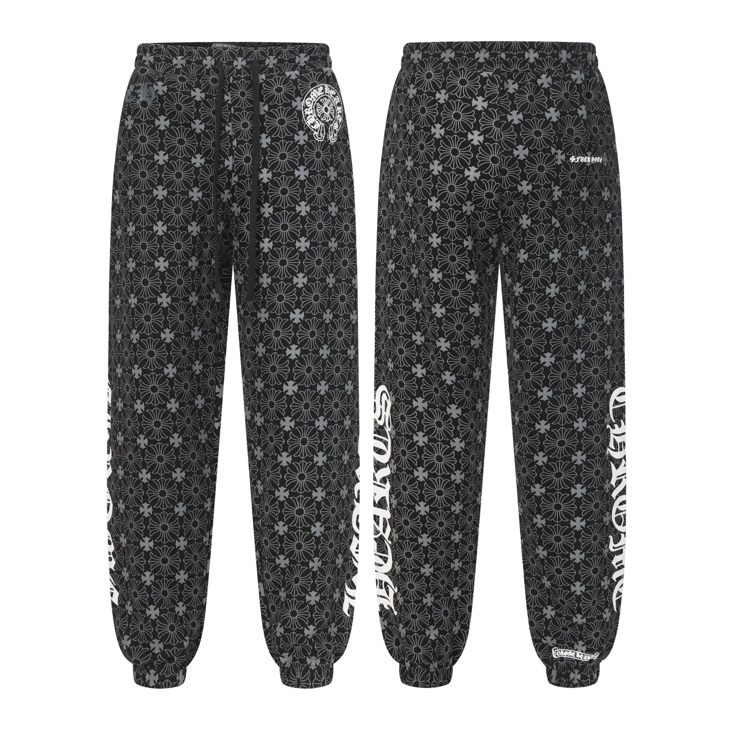 Monogram Print Cotton-Blend Sweatpants D16013590 — view 2