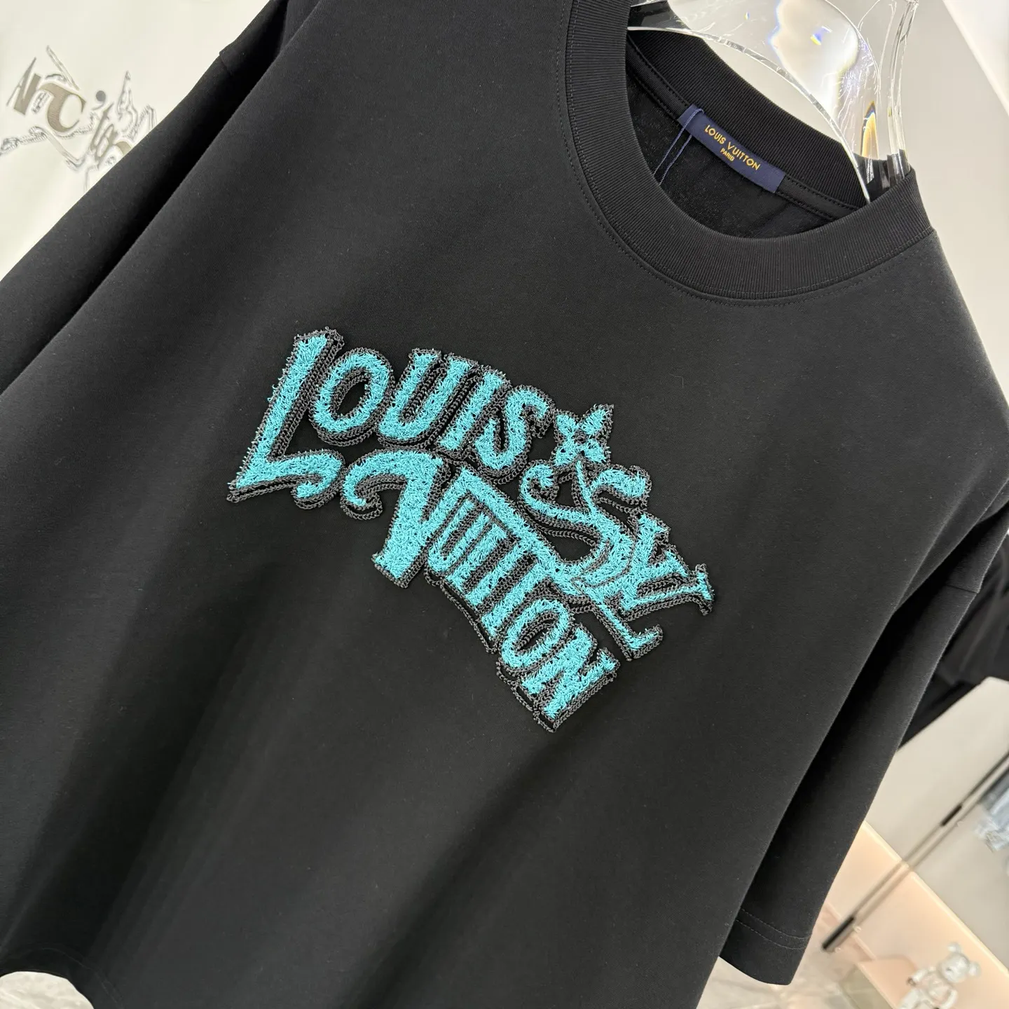 Embroidered Logo Cotton T-Shirt D16013874 — view 5