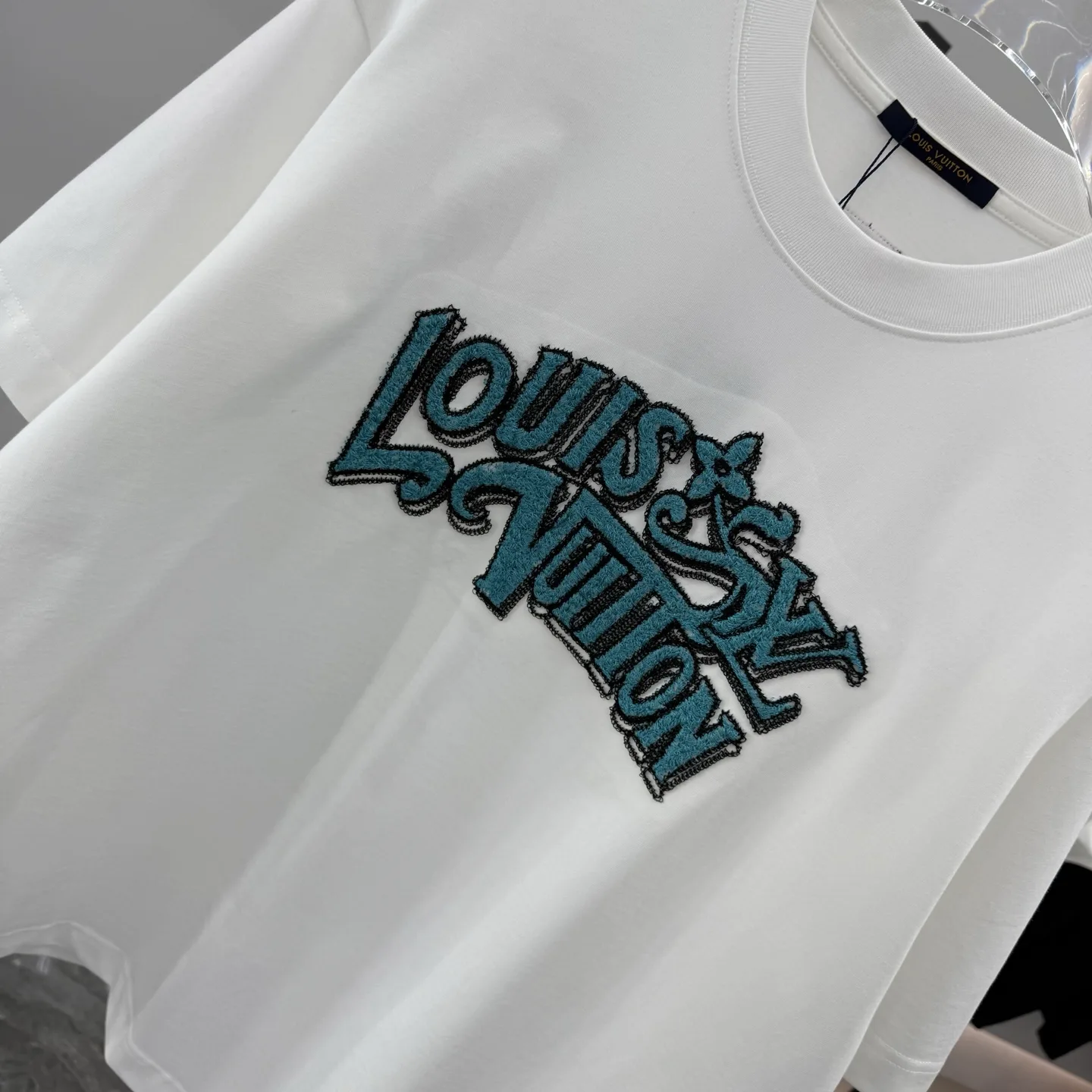 Embroidered Logo Cotton T-Shirt D16013873 — view 5