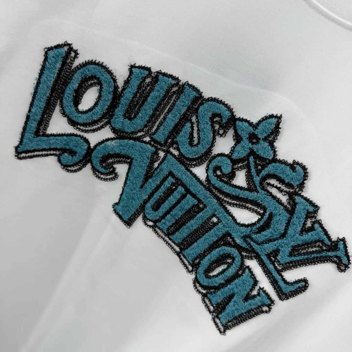 Embroidered Logo Cotton T-Shirt D16013873 — view 6