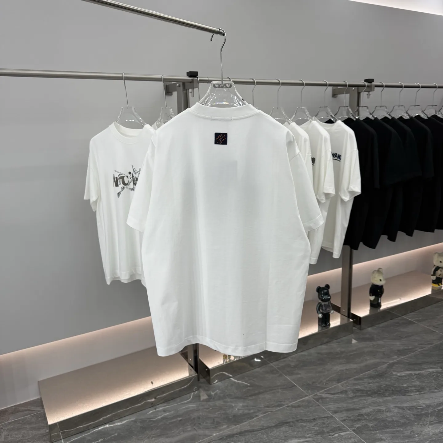 Embroidered Logo Cotton T-Shirt D16013873 — view 7
