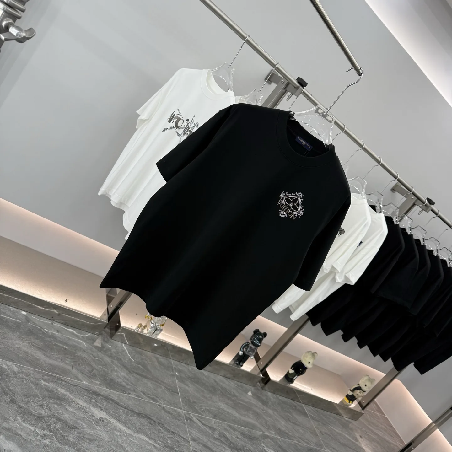 Embroidered Logo Cotton T-Shirt D16013860 — view 2