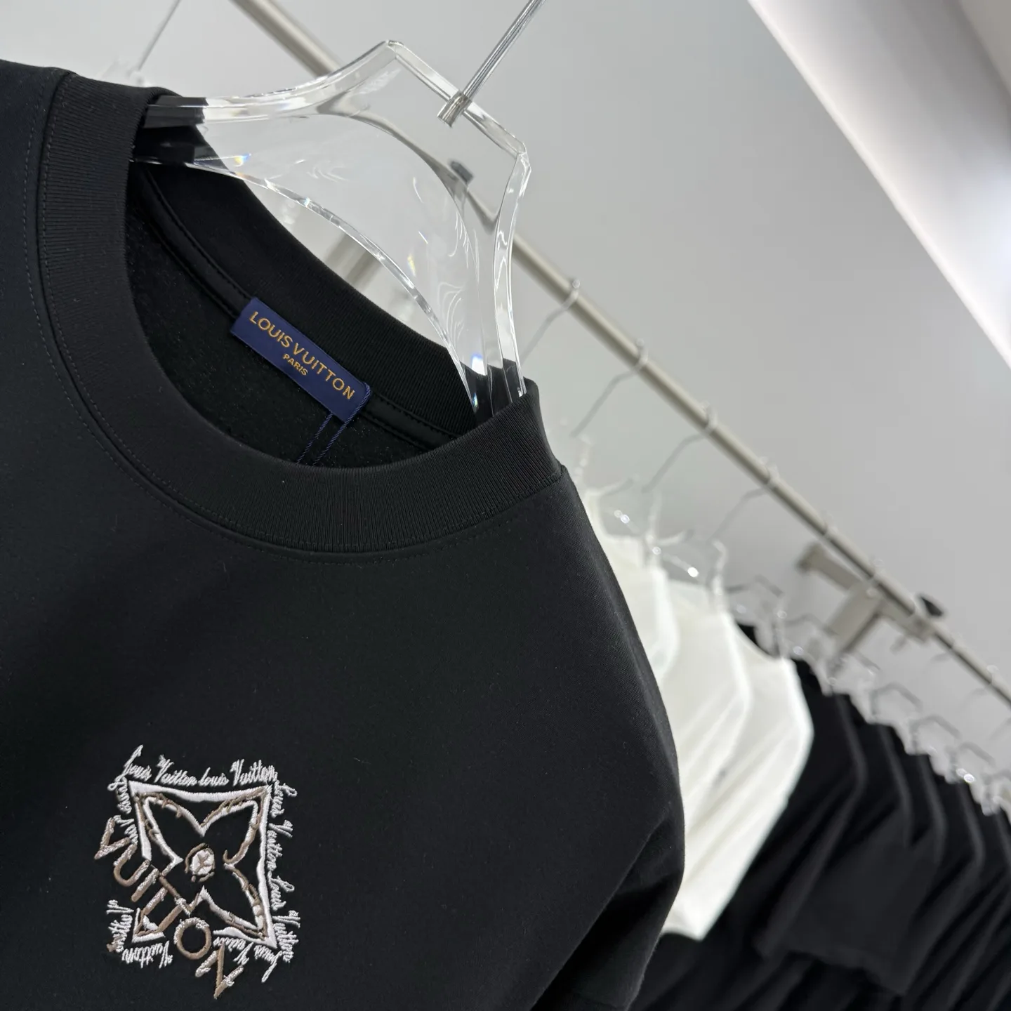 Embroidered Logo Cotton T-Shirt D16013860 — view 4