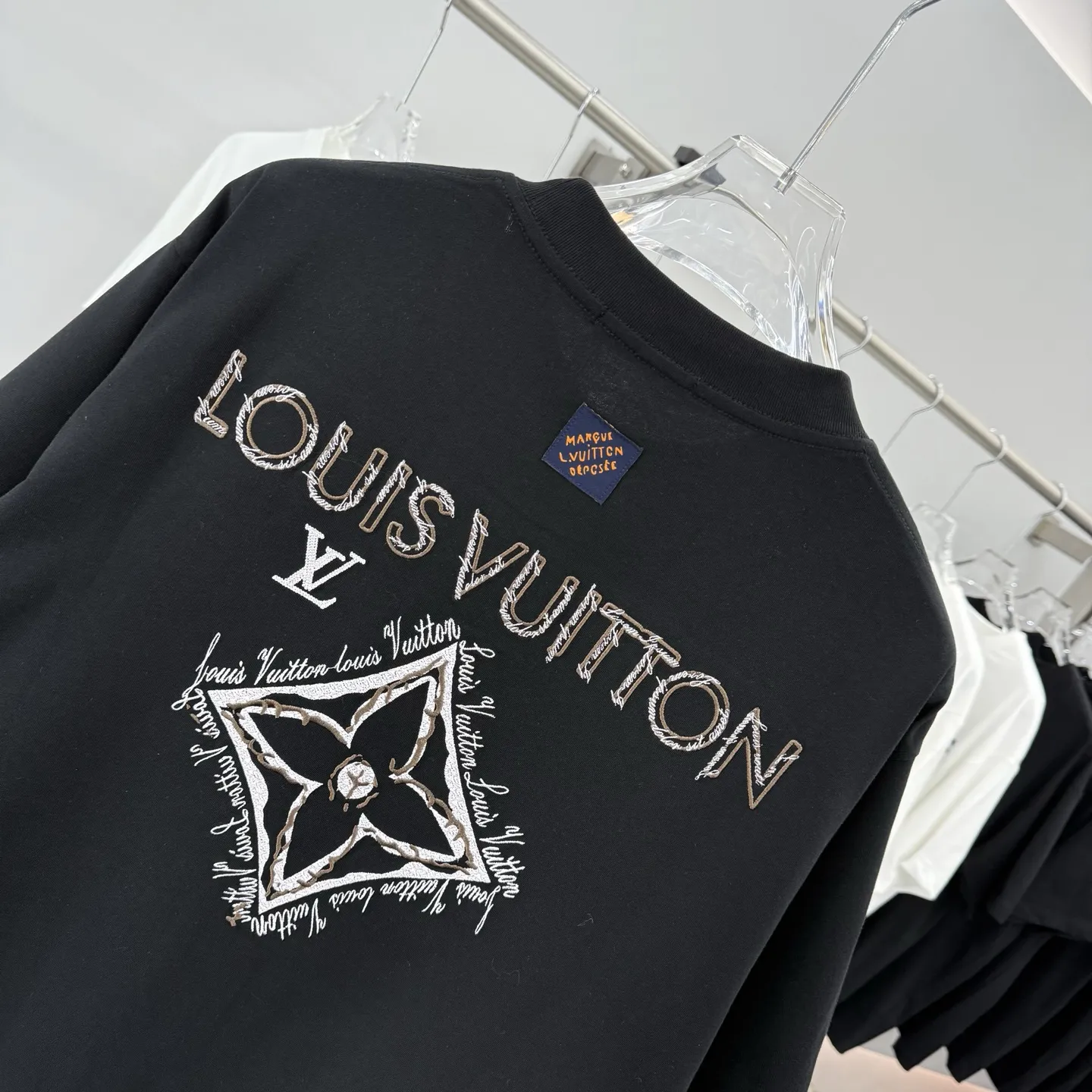 Embroidered Logo Cotton T-Shirt D16013860 — view 8