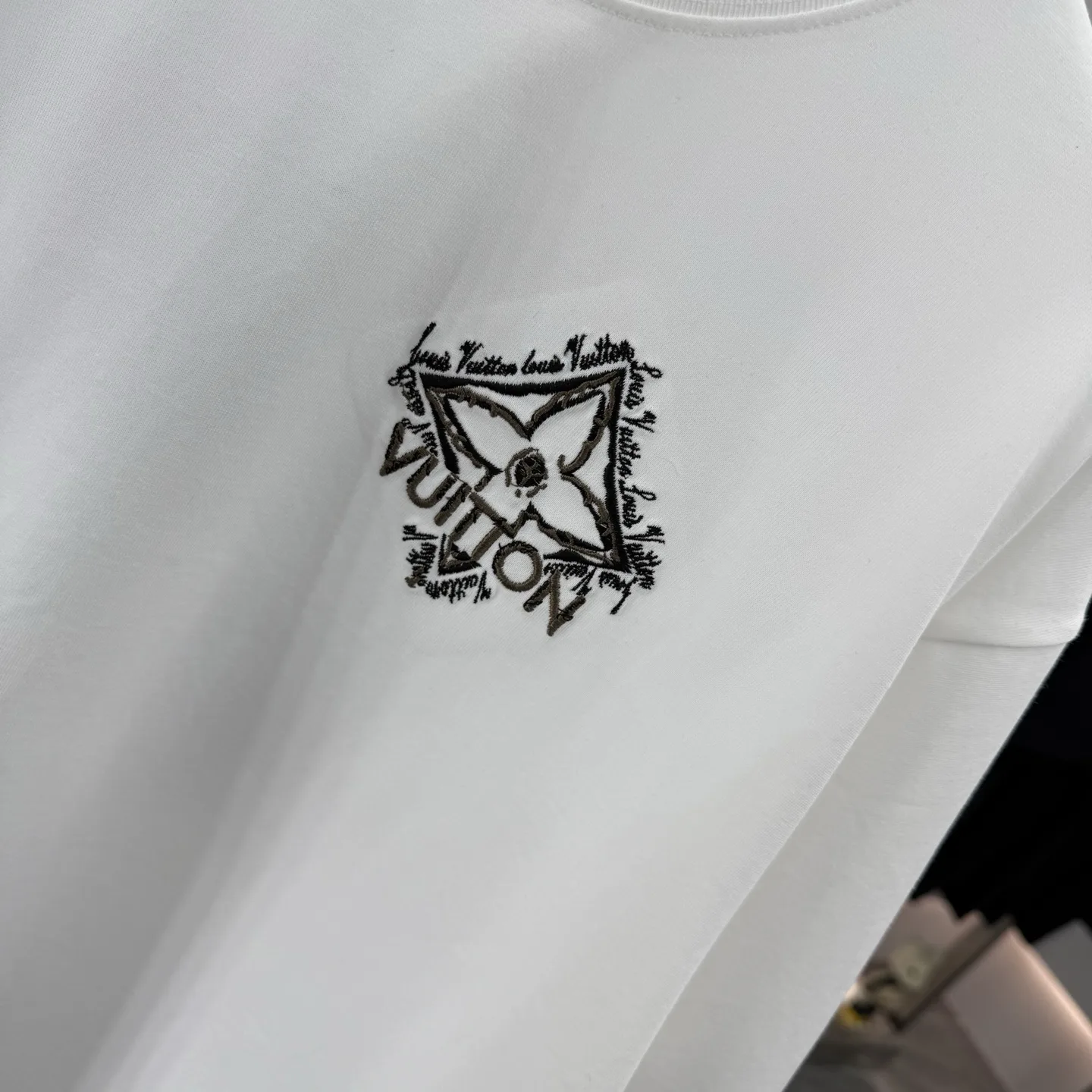 Embroidered Logo Cotton T-Shirt D16013859 — view 6