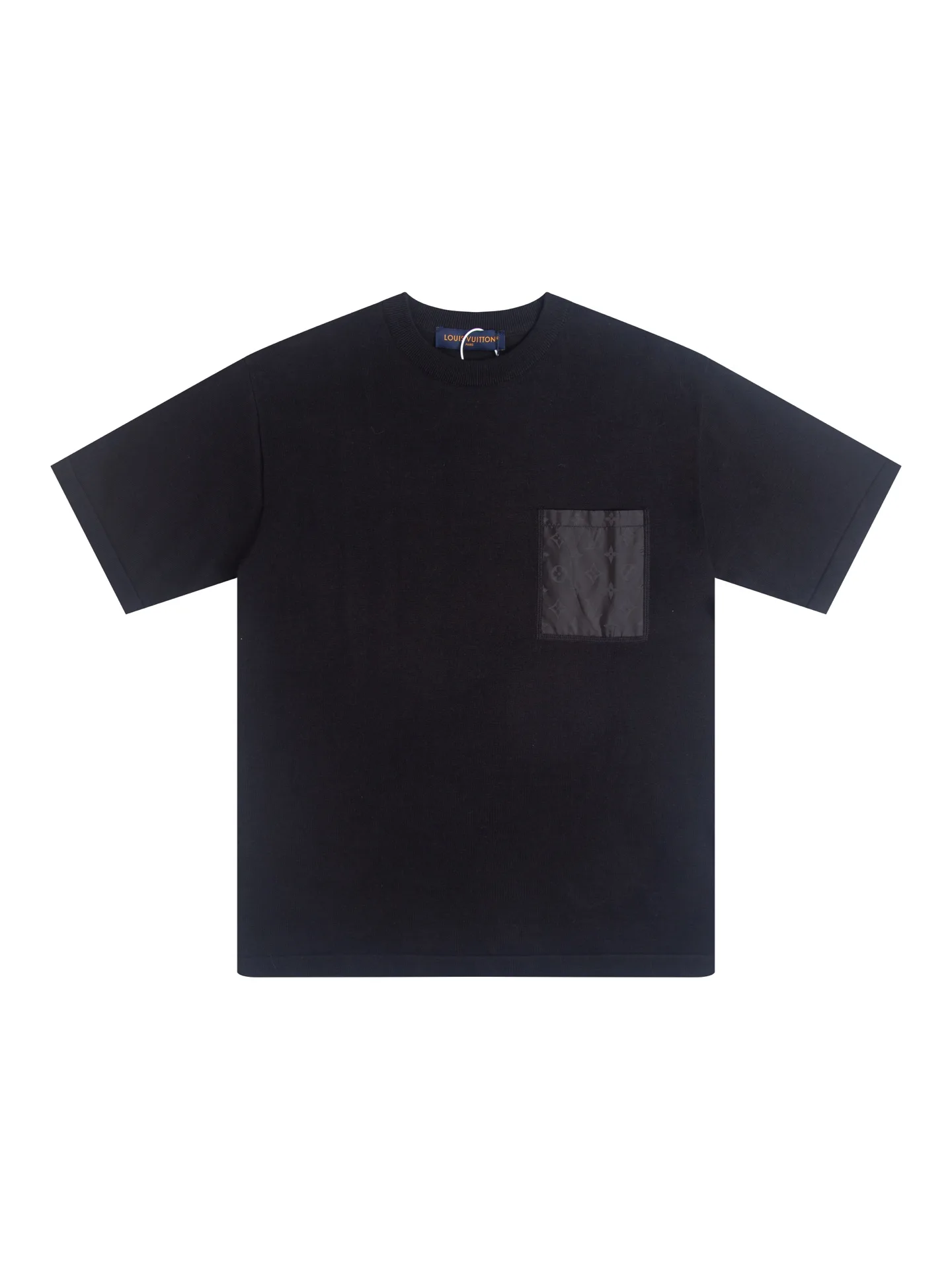 Logo-Jacquard Wool Short-Sleeve Knit Sweater D16015851