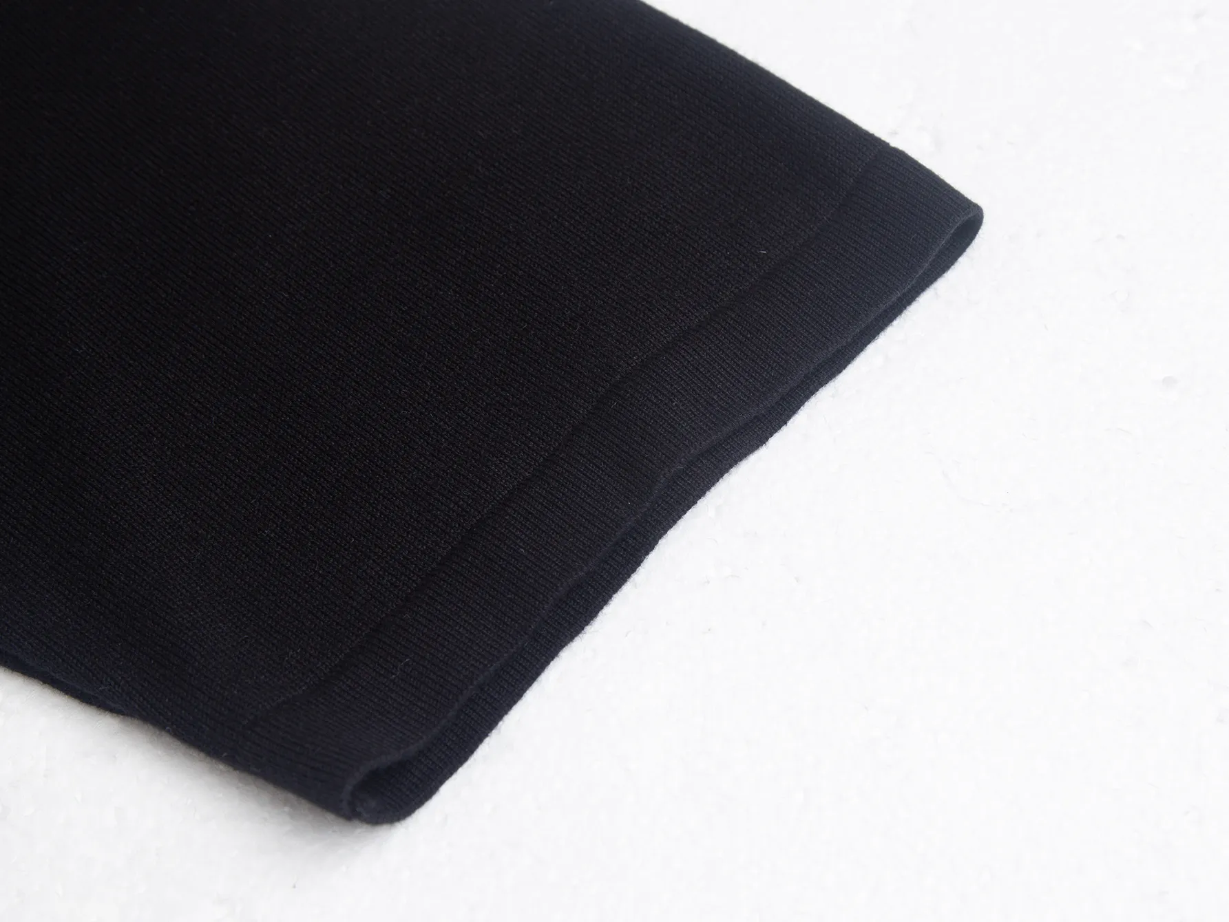 Logo-Jacquard Wool Short-Sleeve Knit Sweater D16015851 — view 7