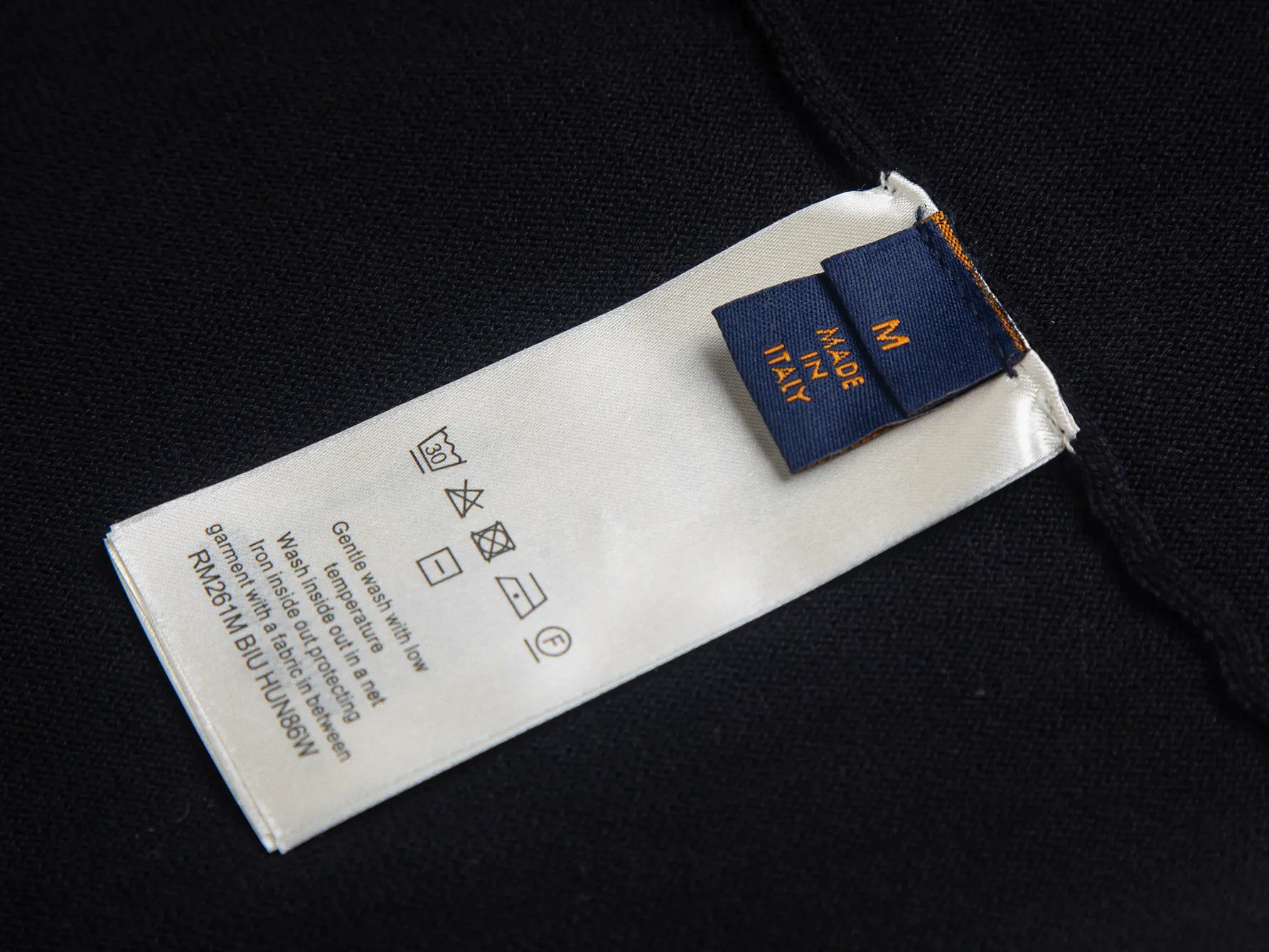 Logo-Jacquard Wool Short-Sleeve Knit Sweater D16015851 — view 11