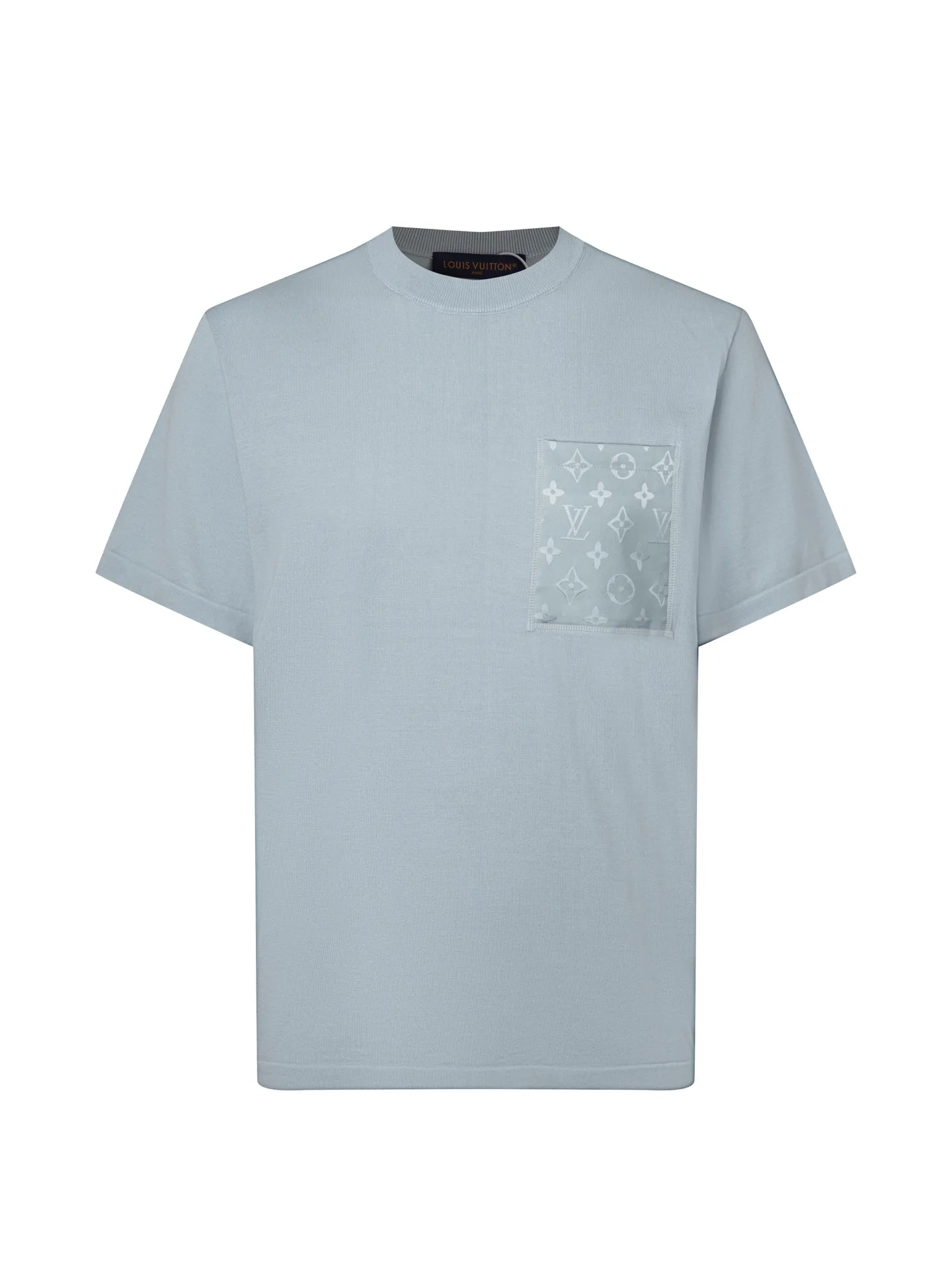 Monogram Jacquard Pocket Wool Knit T-Shirt D16015847