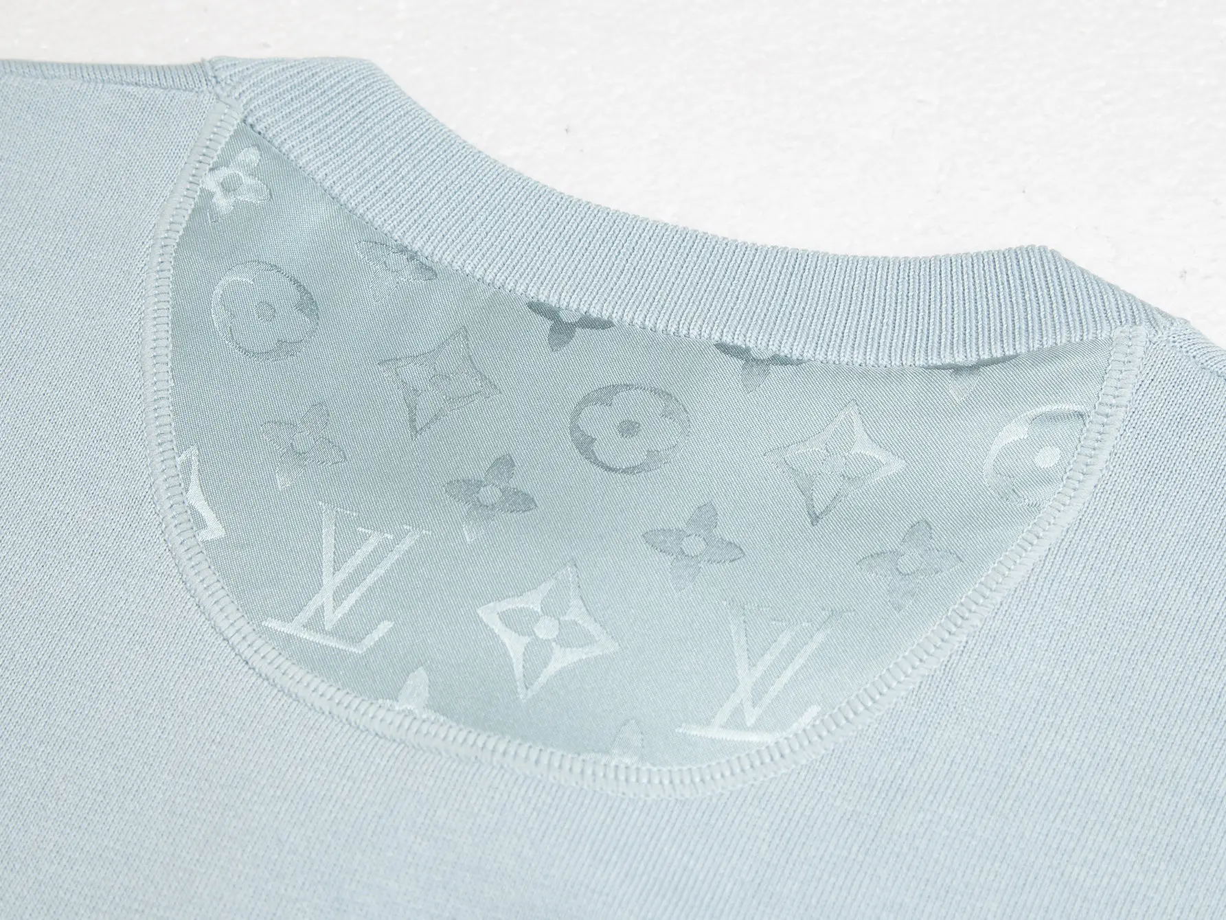 Monogram Jacquard Pocket Wool Knit T-Shirt D16015847 — view 4