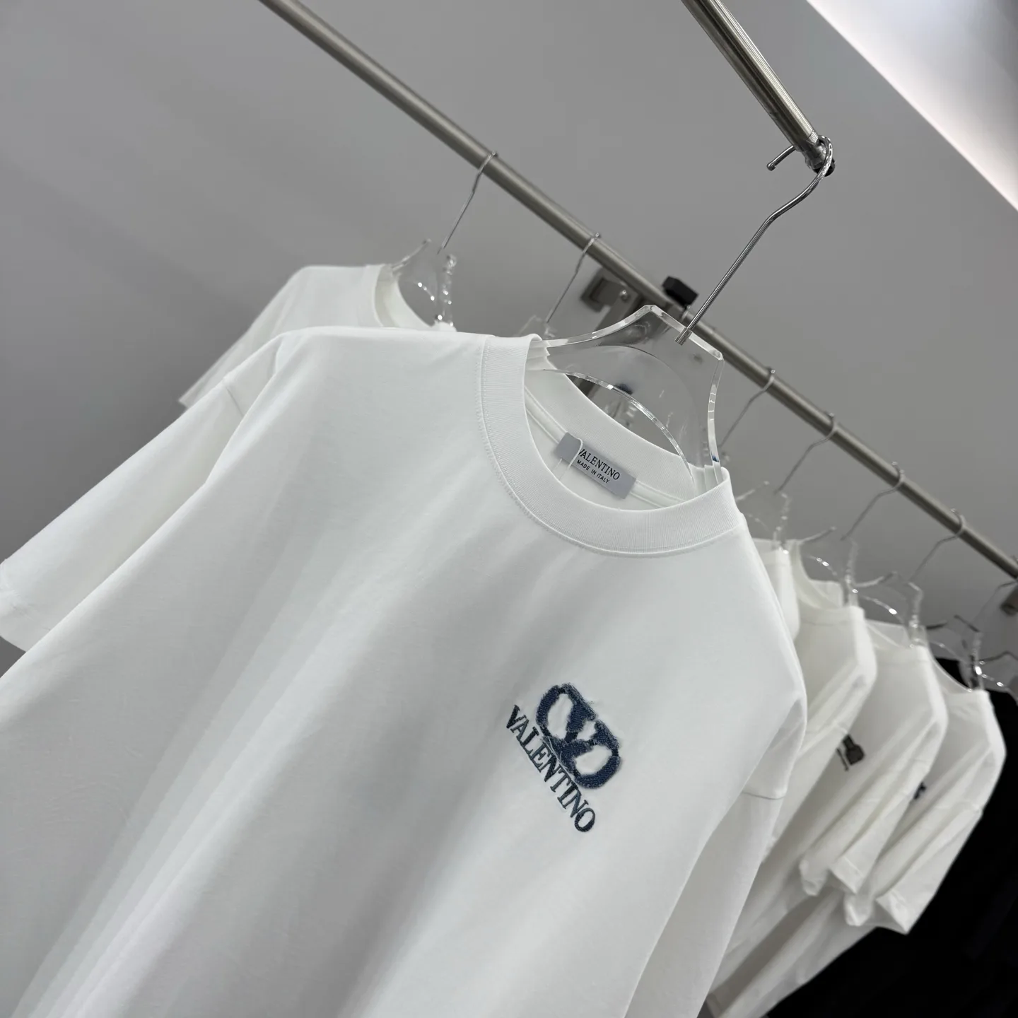 Logo Embroidered Denim Patch T-Shirt D16513877 — view 3