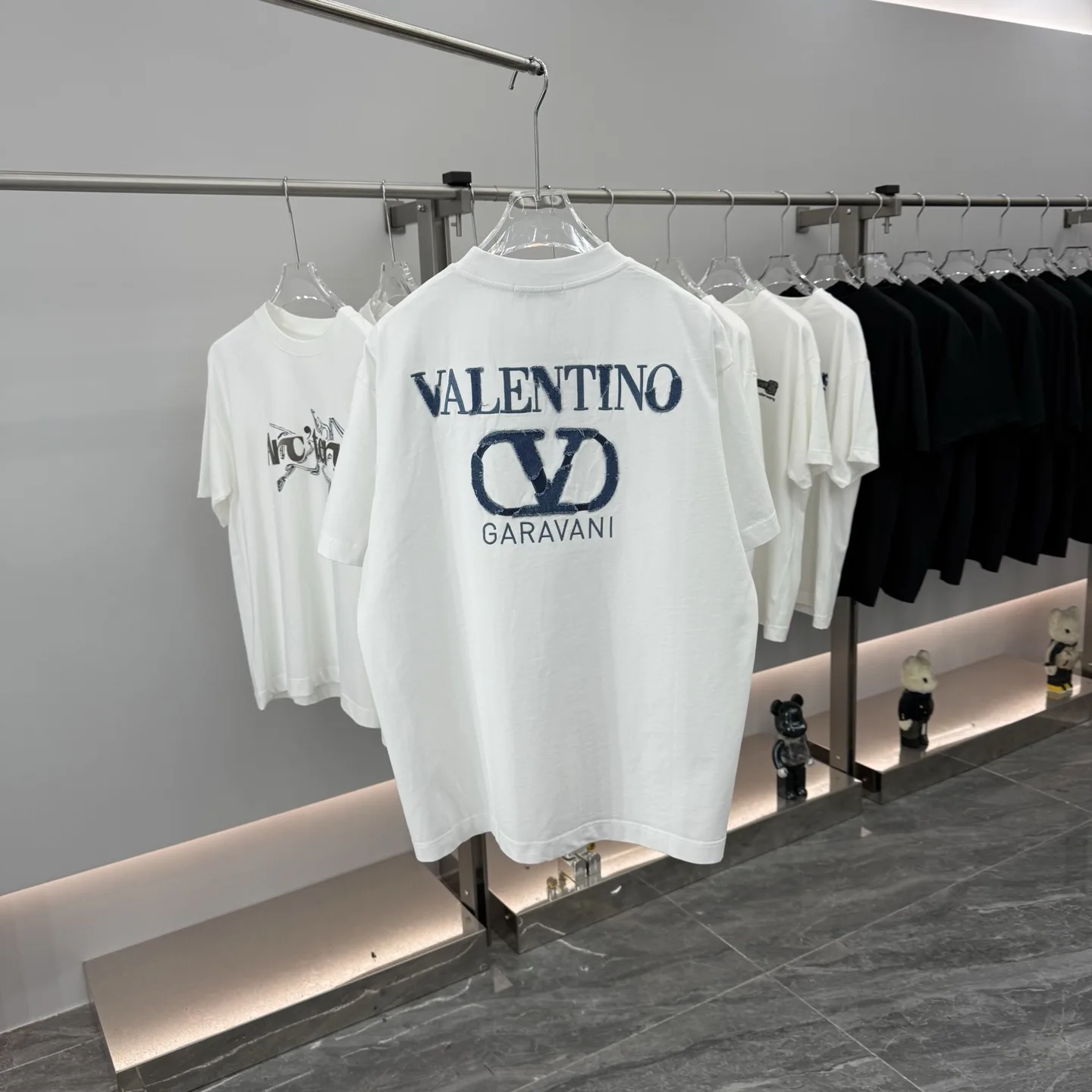 Logo Embroidered Denim Patch T-Shirt D16513877 — view 7