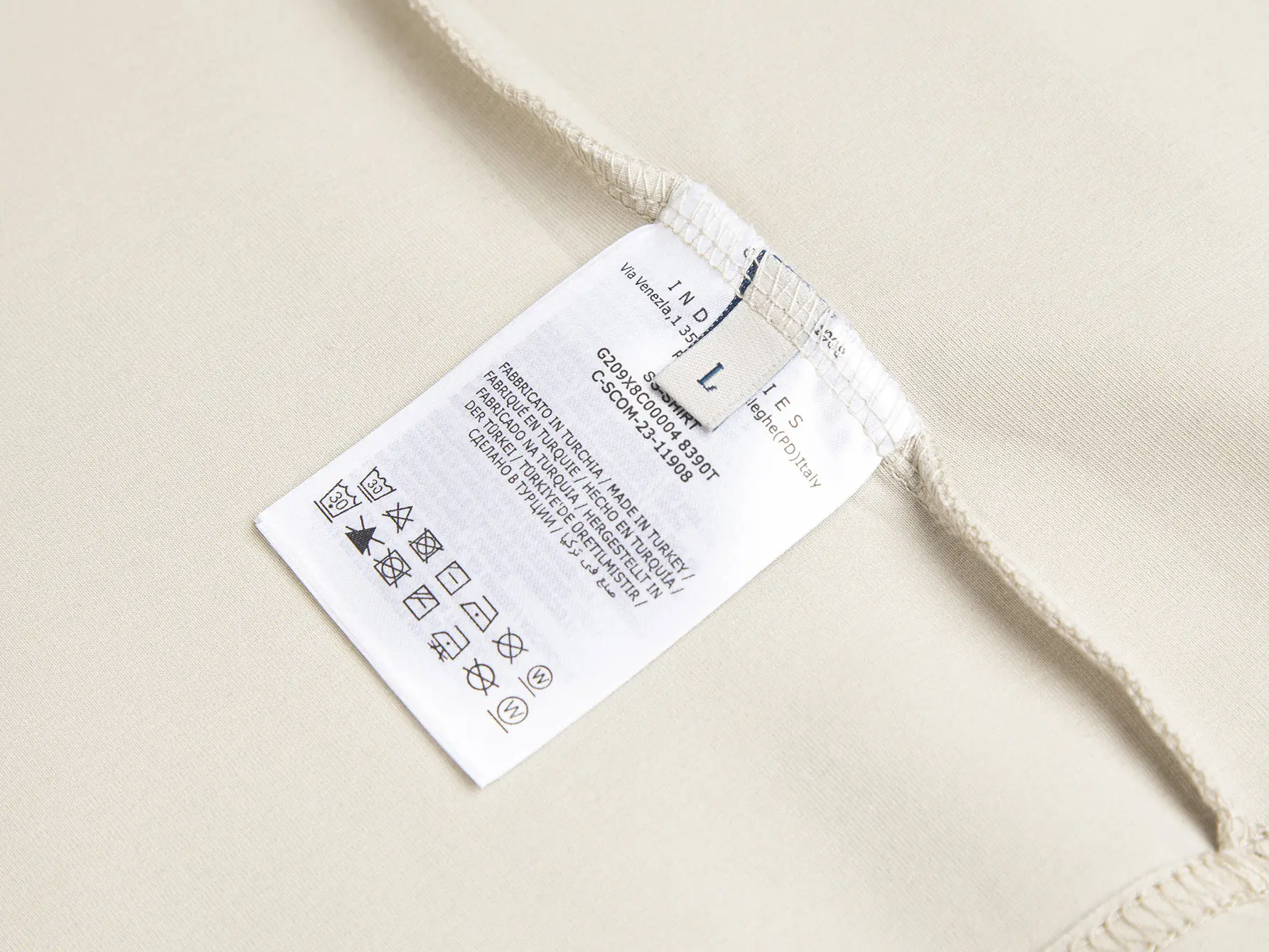 Logo-Patch Cotton-Blend T-Shirt D16512725 — view 7