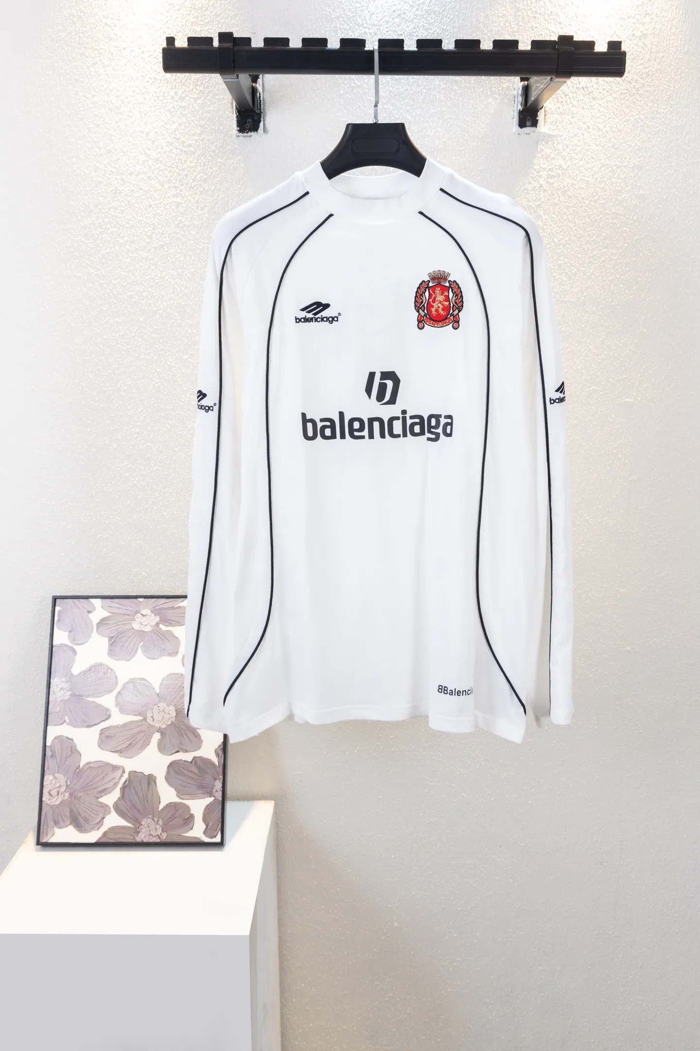 Logo-Embroidered Oversized Long-Sleeve Jersey D16512256