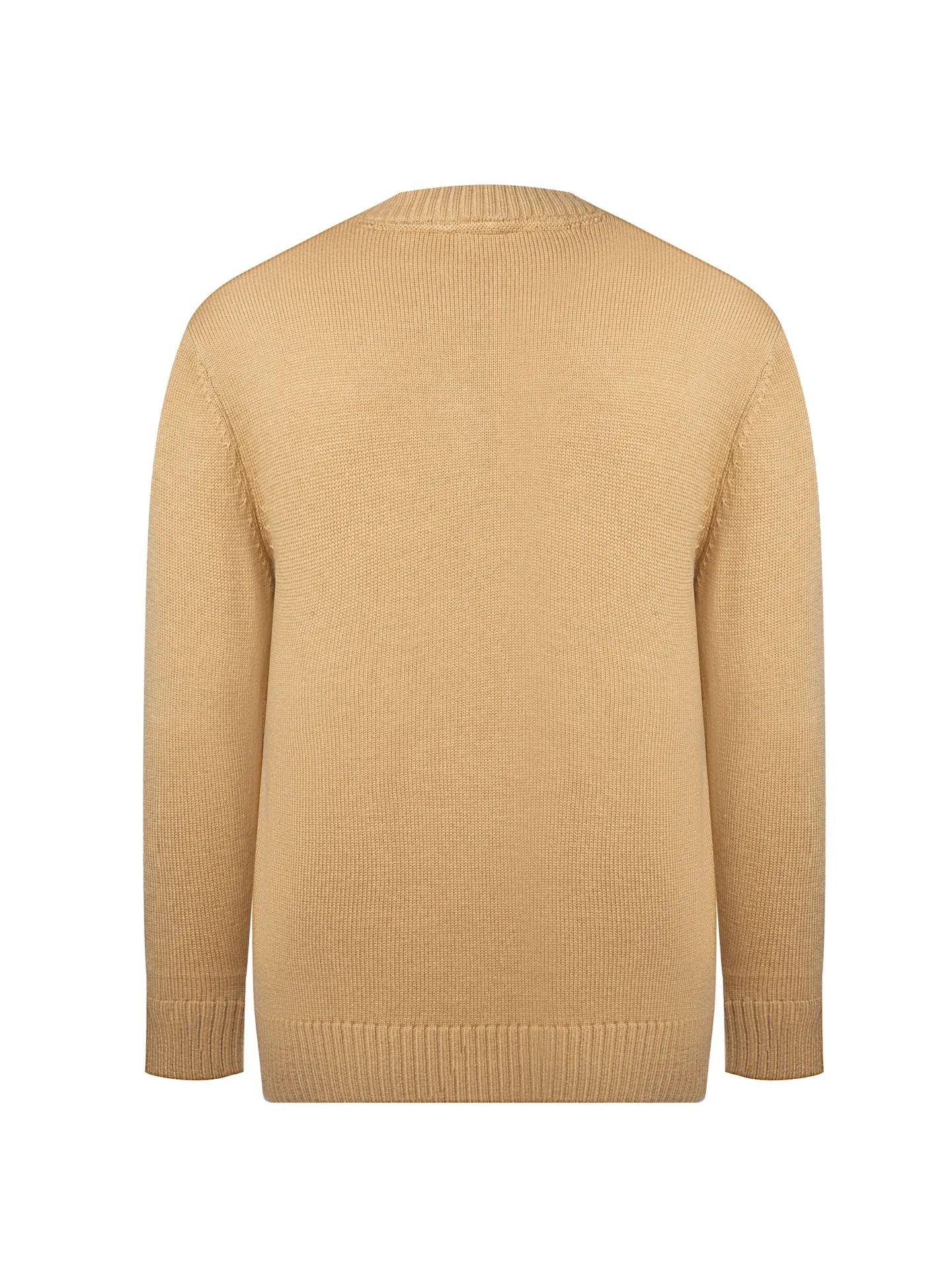 Embroidered Wool-Blend Crew-Neck Sweater D16516032 — view 3