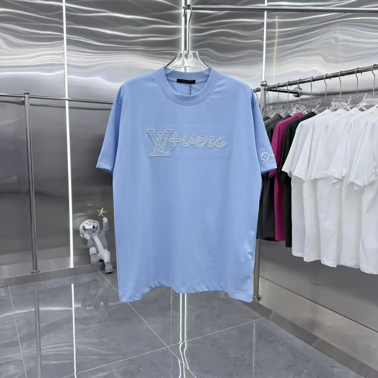 Embroidered Logo Cotton T-Shirt D16513909