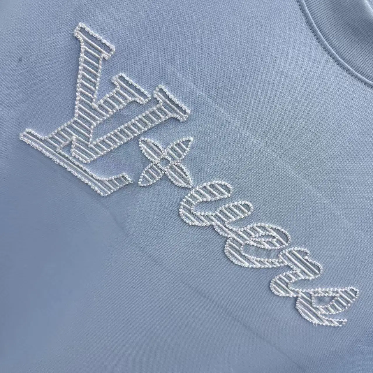 Embroidered Logo Cotton T-Shirt D16513909 — view 6