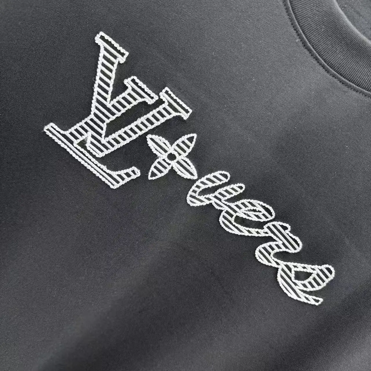 LVERS Embroidered Logo Cotton T-Shirt D16513908 — view 6