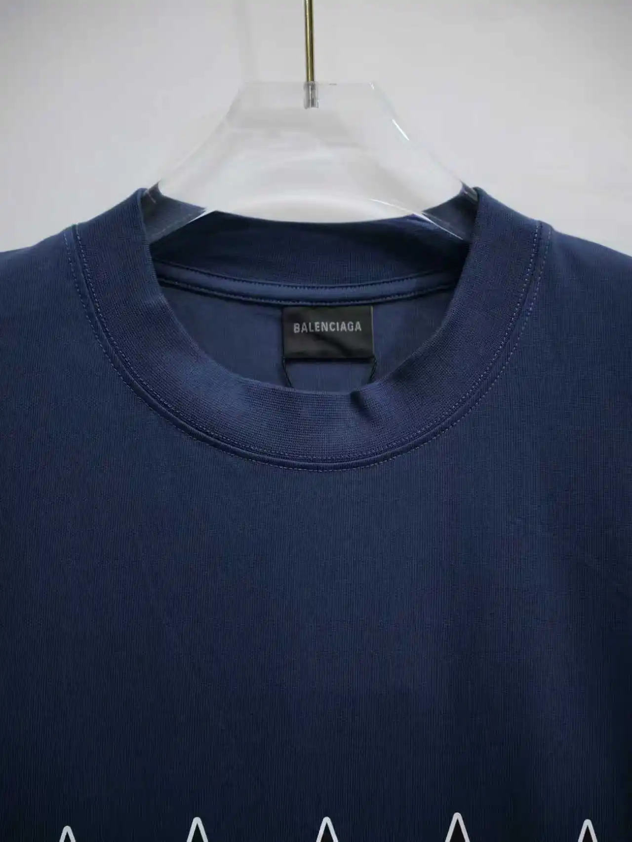 Five-Star Print Oversized Cotton T-Shirt D16512699 — view 5