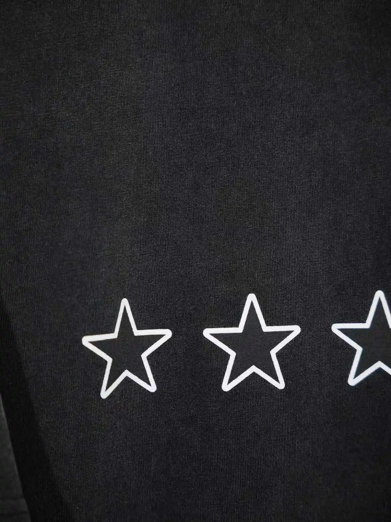 Star Print Washed Cotton T-Shirt D16512698 — view 4