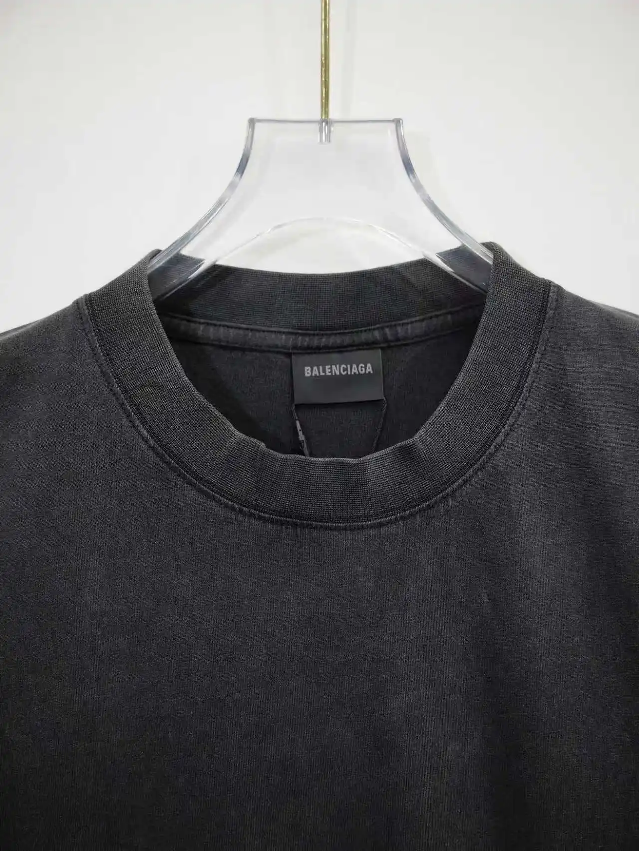 Star Print Washed Cotton T-Shirt D16512698 — view 5