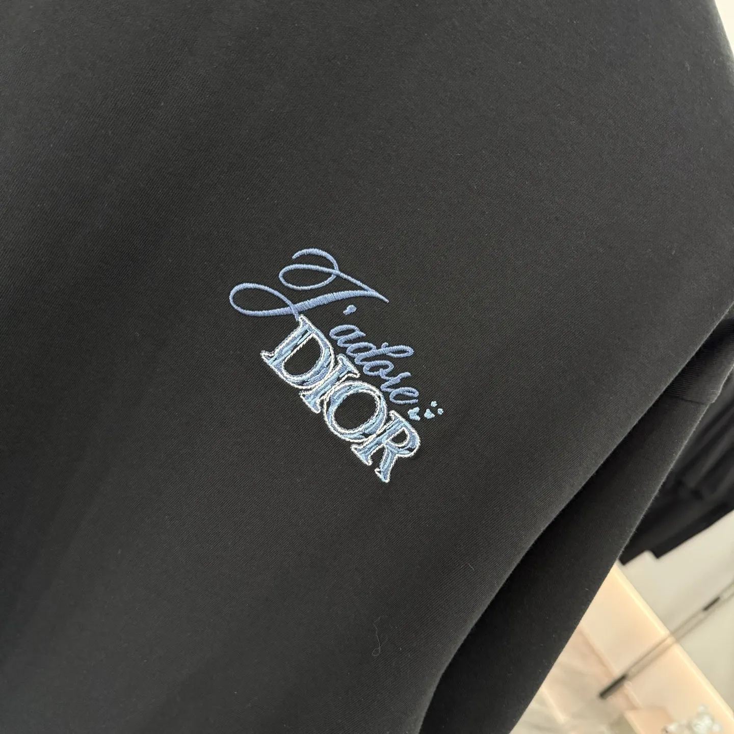 J'adore Dior Logo Embroidered T-Shirt D16513876 — view 6
