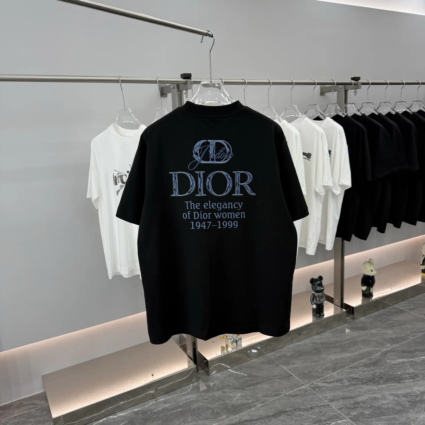 J'adore Dior Logo Embroidered T-Shirt D16513876 — view 7