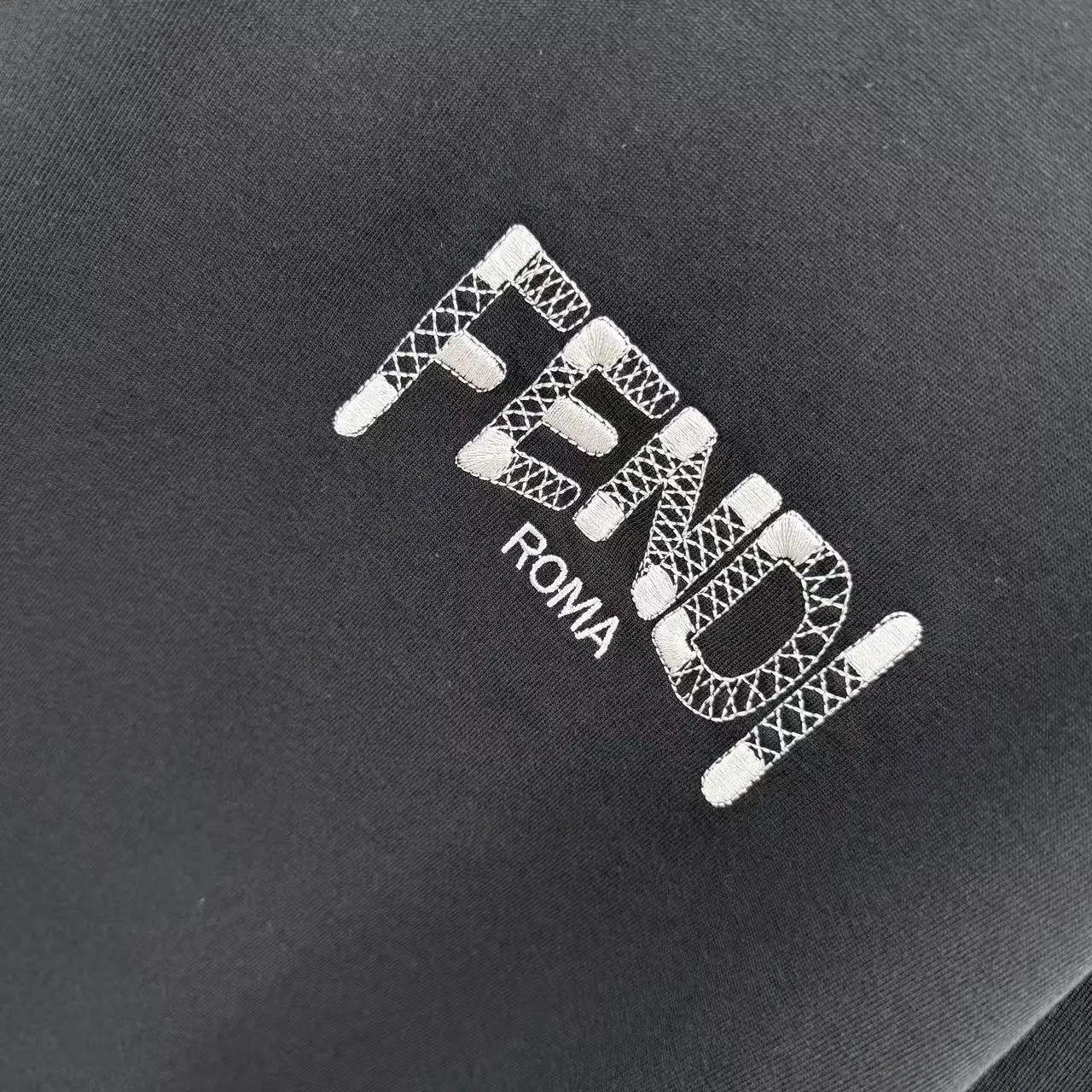 Logo Embroidered Denim Patch T-Shirt D16513903 — view 6