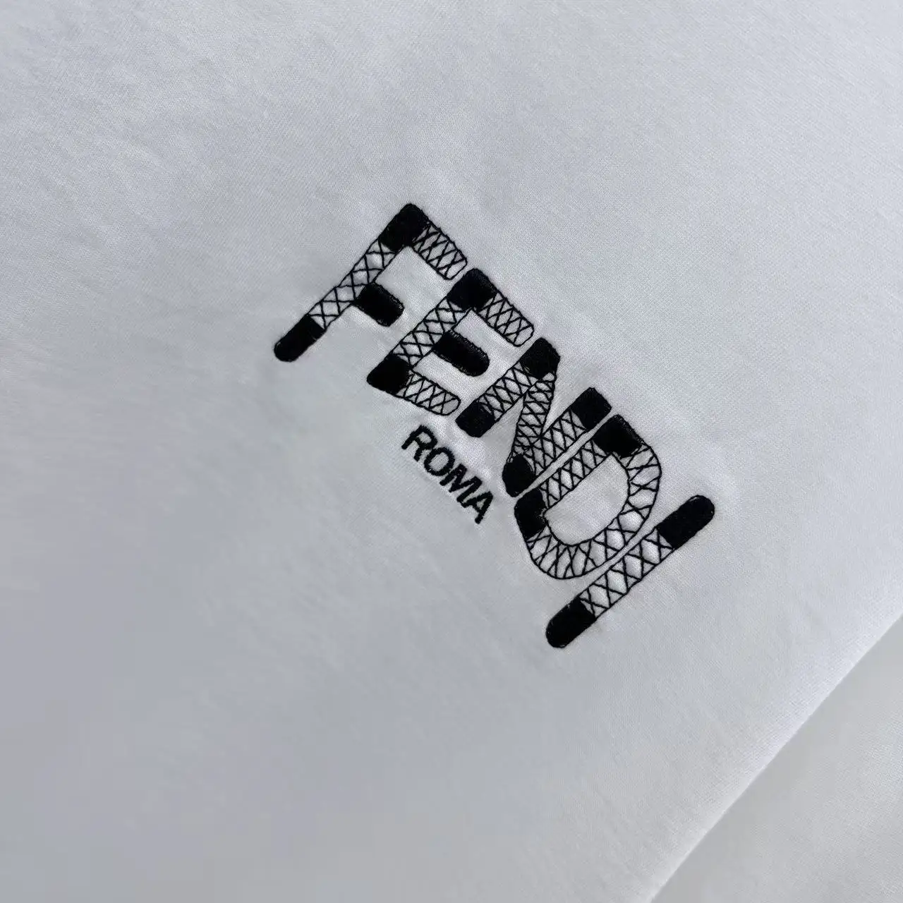 Logo Embroidered Cotton-Jersey T-Shirt D16513904 — view 6