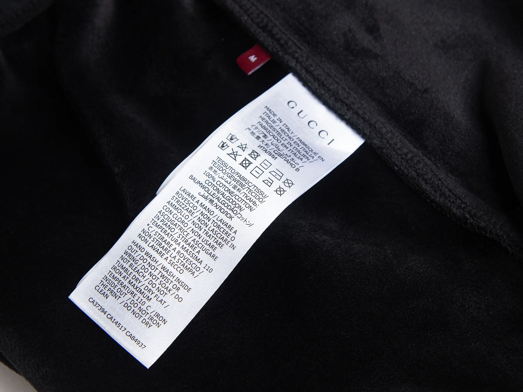 Interlocking G Embroidered Fleece-Back Sweatpants D17016024 — view 9