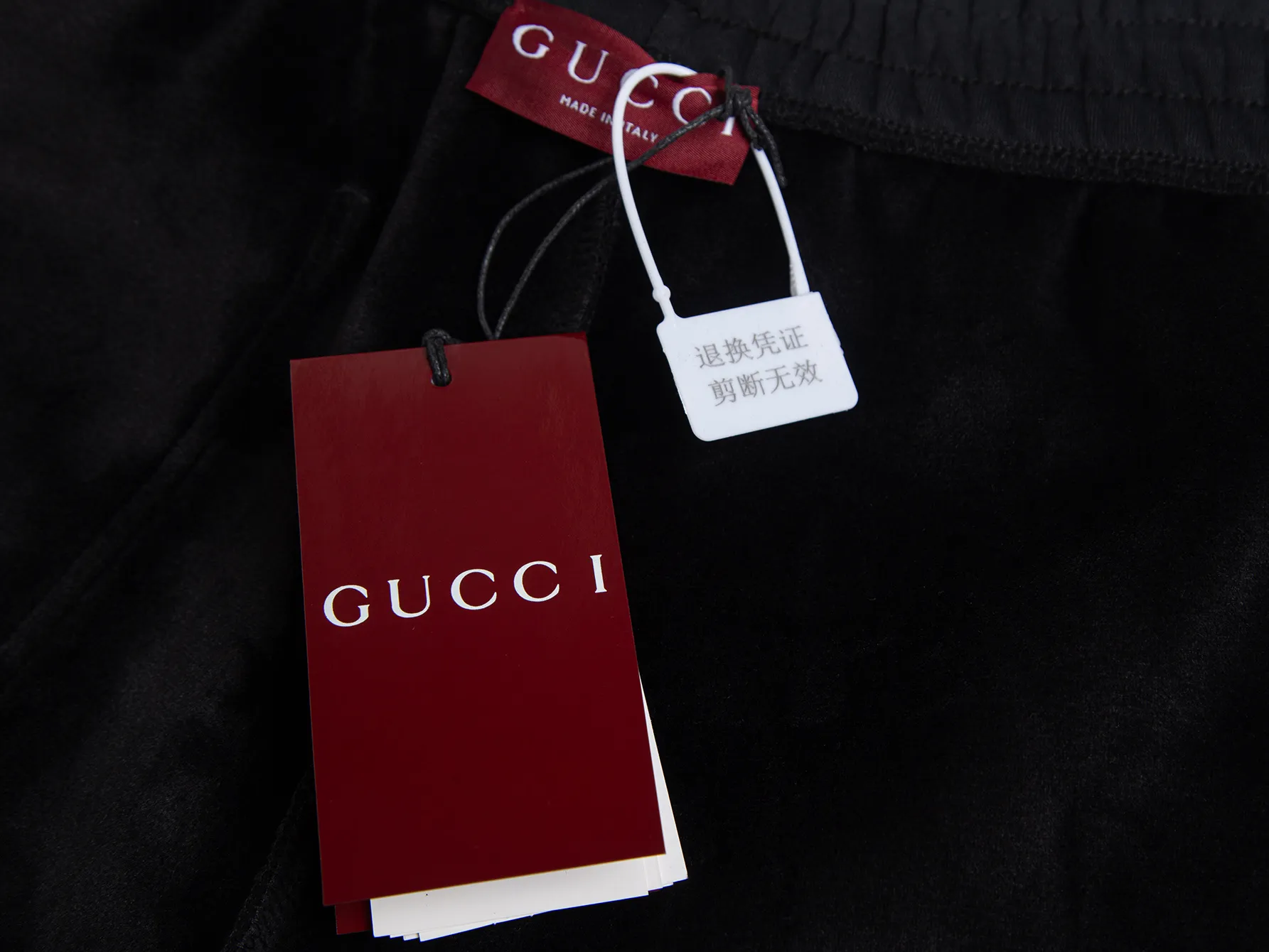 Interlocking G Embroidered Fleece-Back Sweatpants D17016024 — view 10