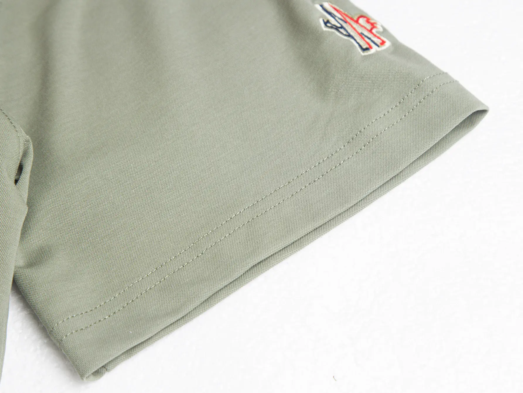 Logo-Embroidered Half-Zip Cotton Polo Shirt D17012710 — view 7