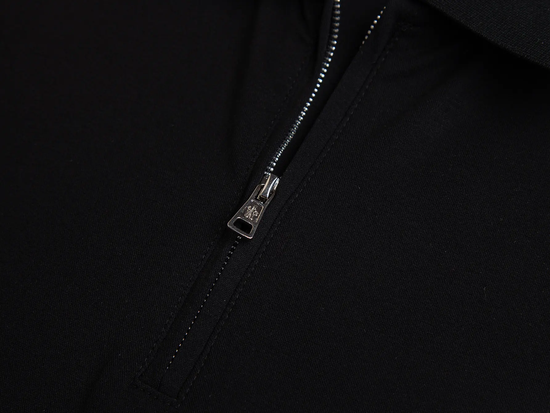 Logo-Embroidered Half-Zip Cotton Polo Shirt D17012708 — view 6