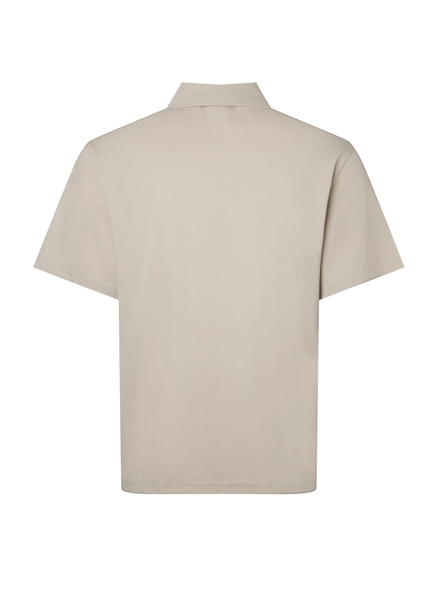 Logo-Plaque Zip-Up Polo Shirt D17012712 — view 2