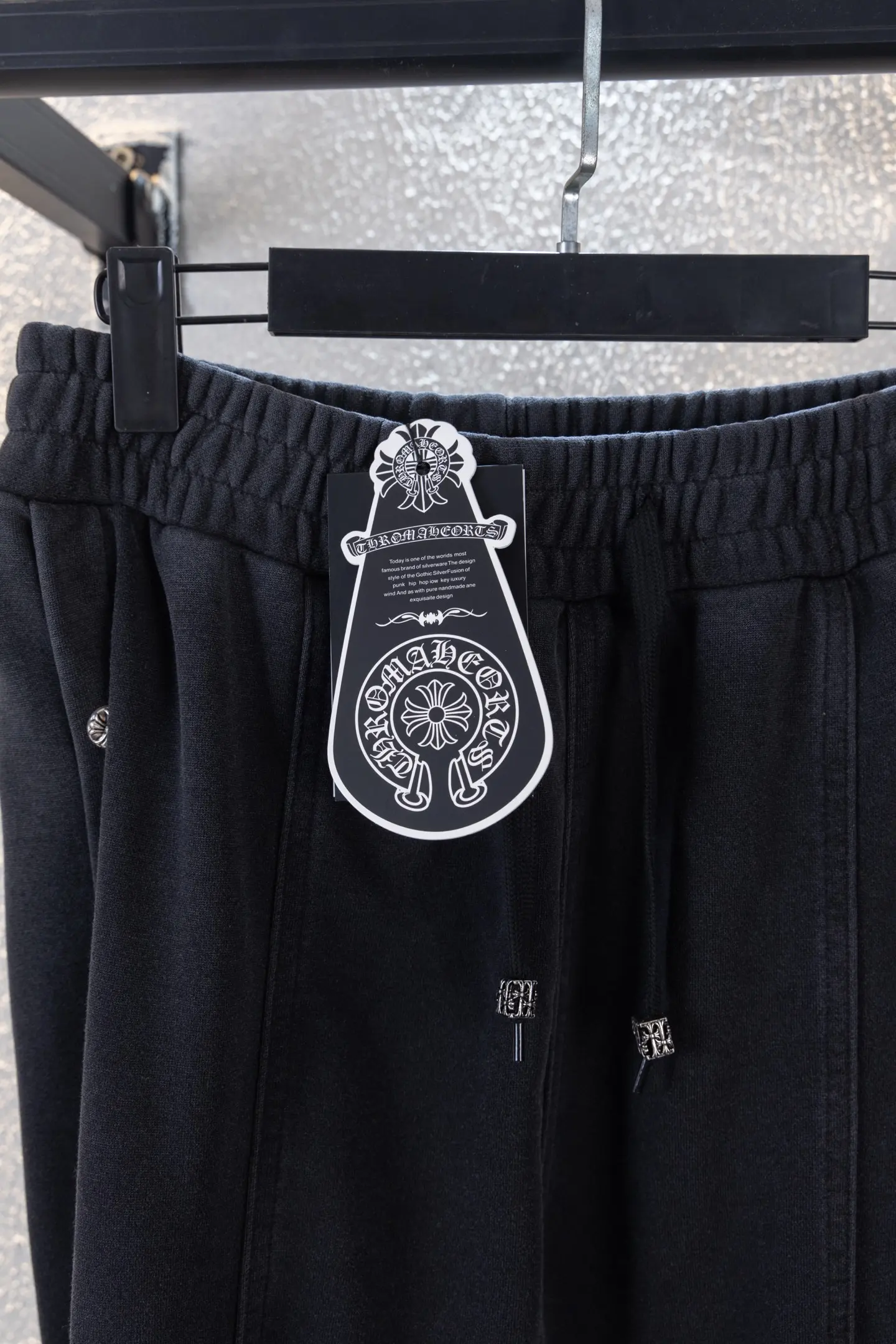 Logo-Embellished Split-Hem Sweatpants D17012244 — view 7