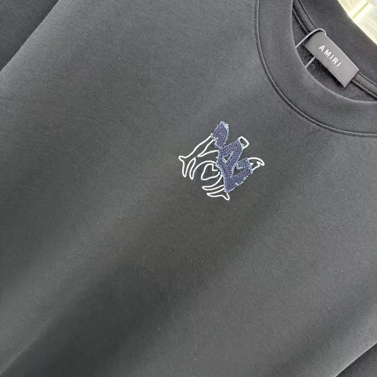 Logo Embroidered Cotton T-Shirt D17013905 — view 5