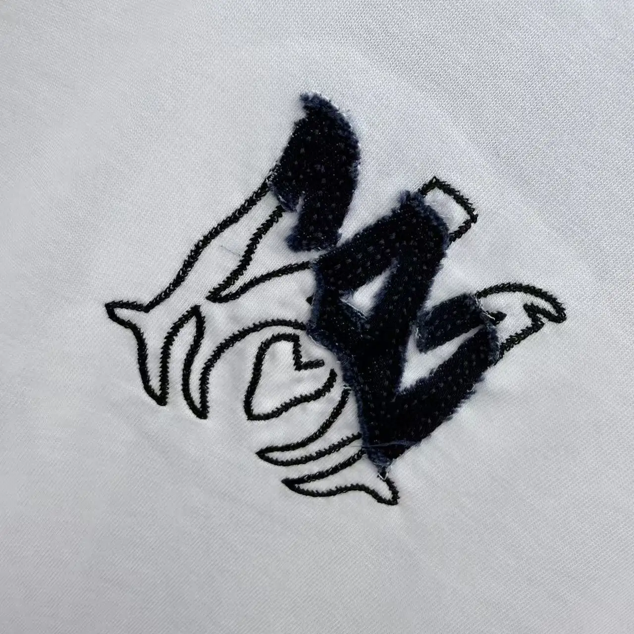 Embroidered Logo Cotton T-Shirt D17013907 — view 6