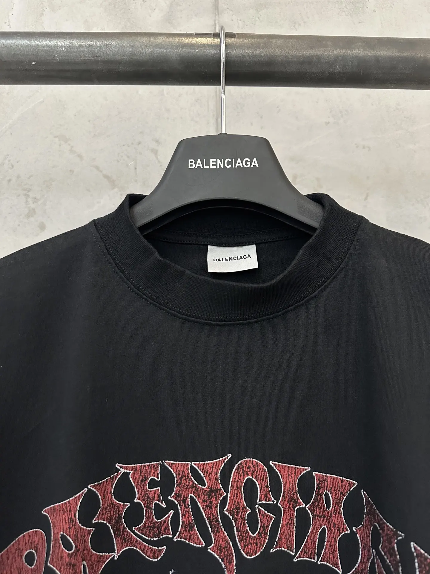 Balenciaga Couture Wave Print Sleeveless T-Shirt D17011543 — view 5