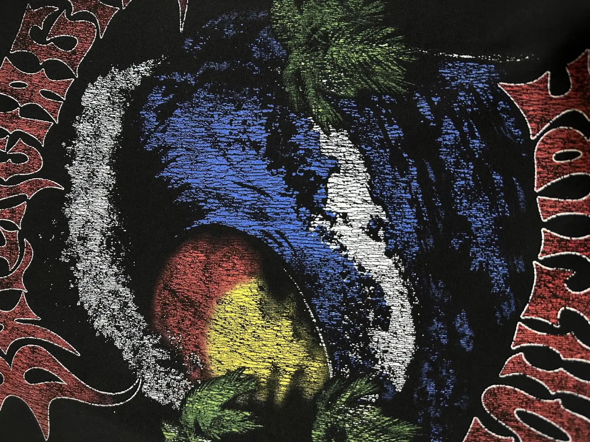 Balenciaga Couture Wave Print Sleeveless T-Shirt D17011543 — view 6
