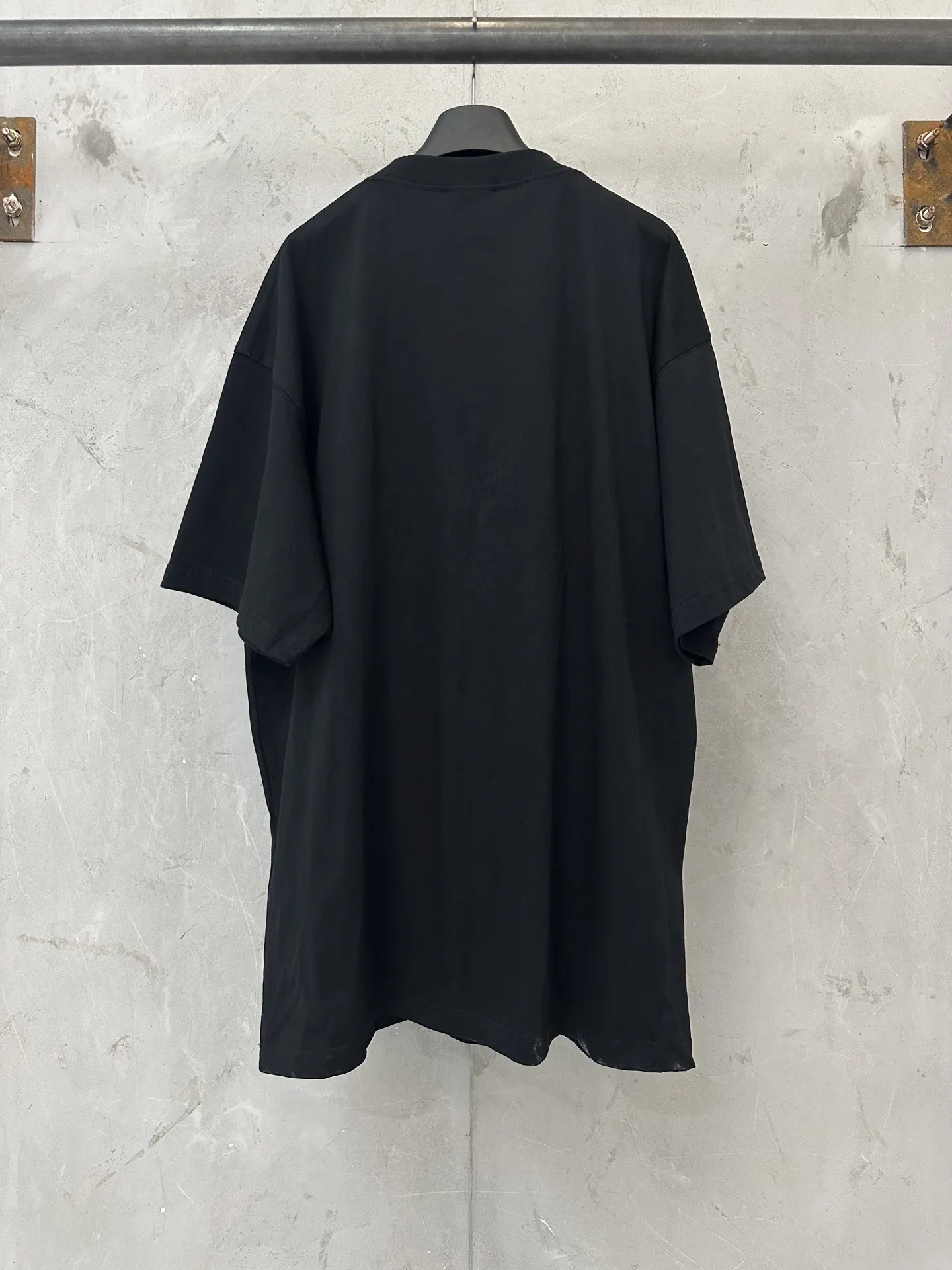Palm Wave Graphic Oversized T-Shirt D17011556 — view 2
