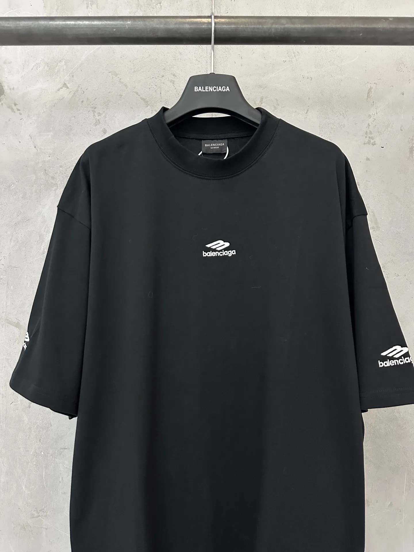 Logo-Embroidered Cotton-Jersey T-Shirt D17011545 — view 3