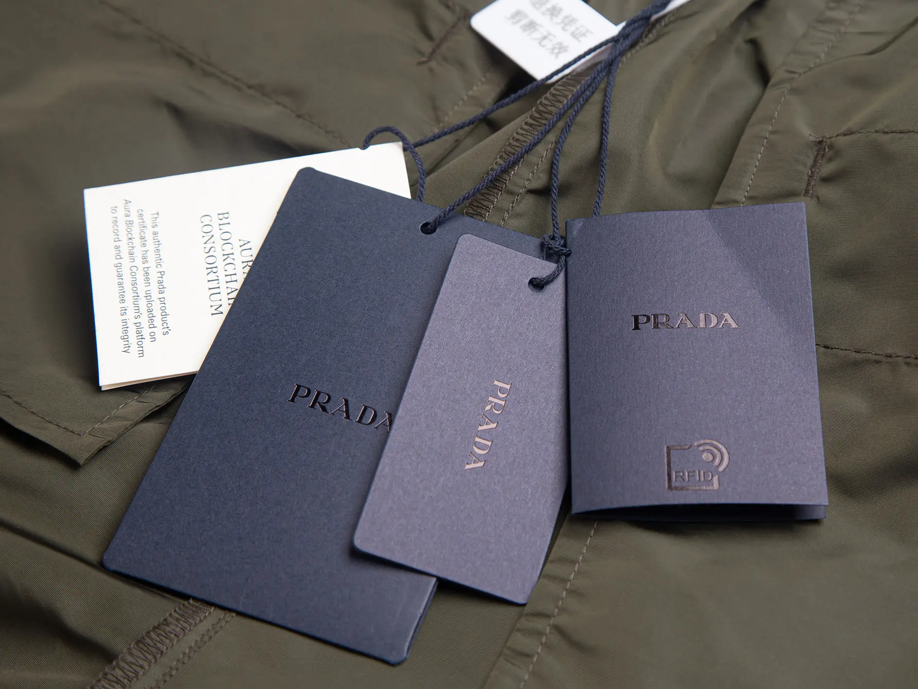 Logo-Appliquéd Re-Nylon Cargo Shorts D17015813 — view 9