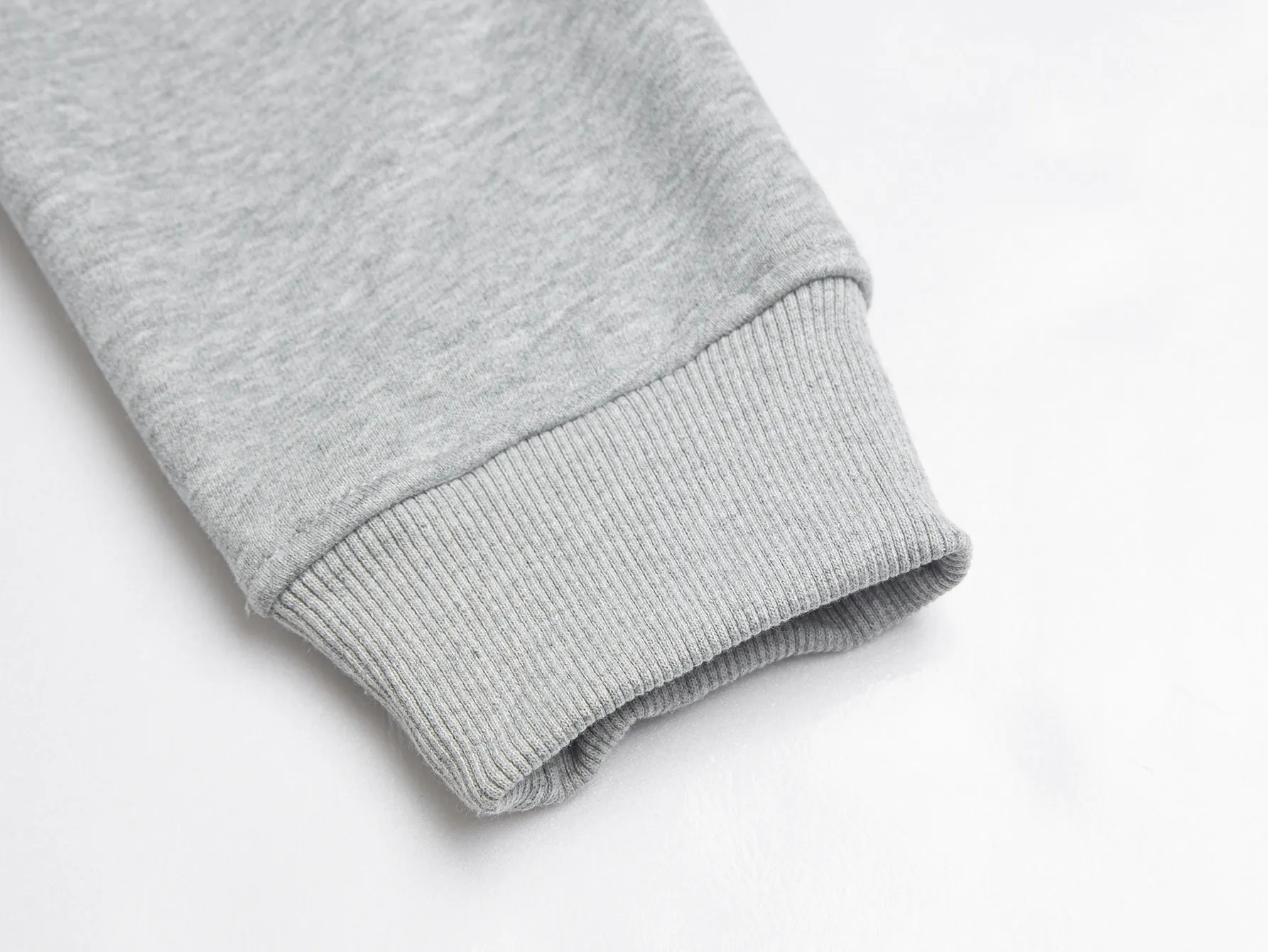 Check-Lined Embroidered Cotton-Blend Zip-Up Hoodie D17016040 — view 10