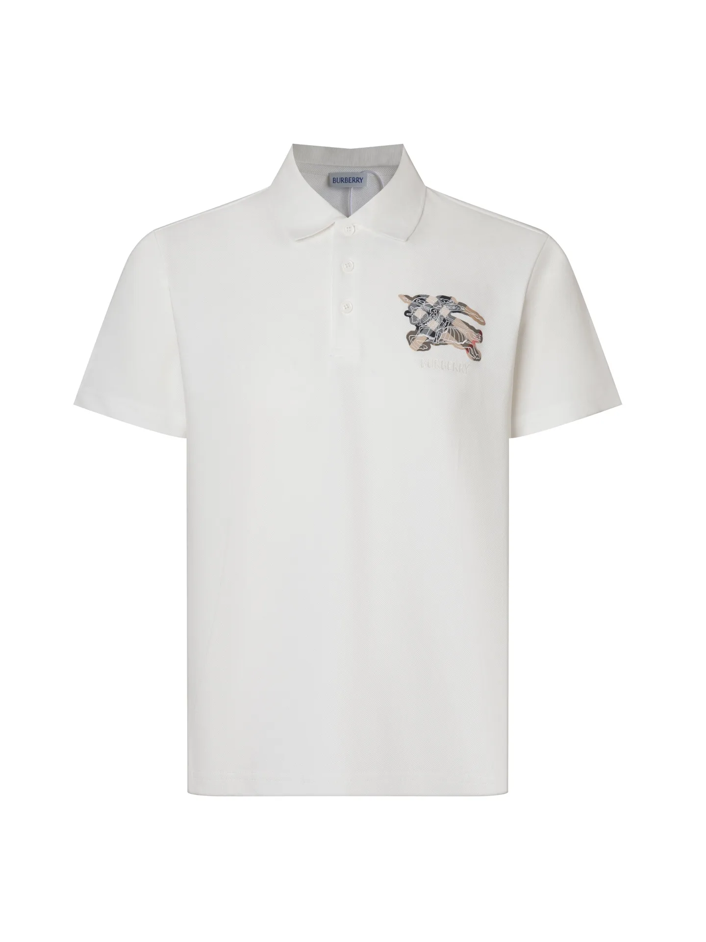 EKD Appliqué Cotton-Blend Piqué Polo Shirt D17015230