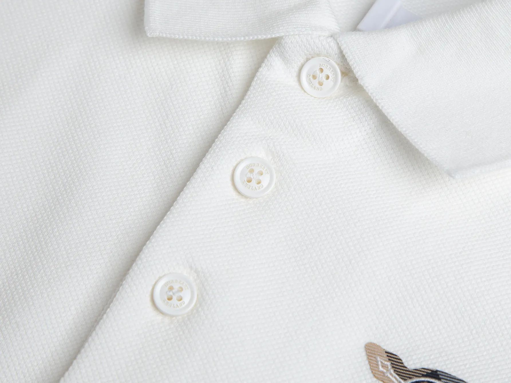 EKD Appliqué Cotton-Blend Piqué Polo Shirt D17015230 — view 4