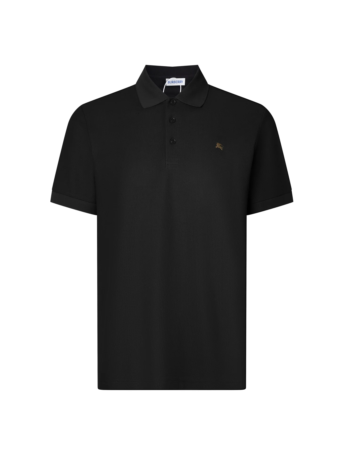 Embroidered Equestrian Knight Piqué Polo Shirt D17015234
